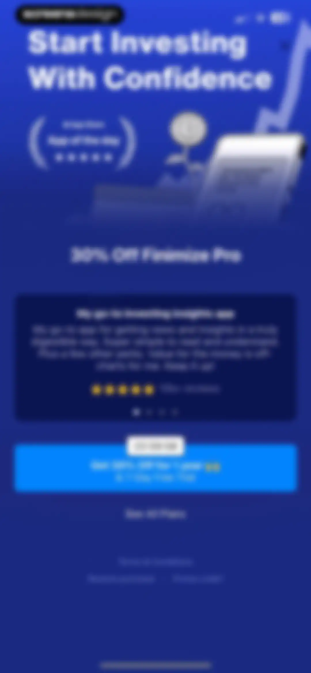 Finimize: Investing Insights screen 42