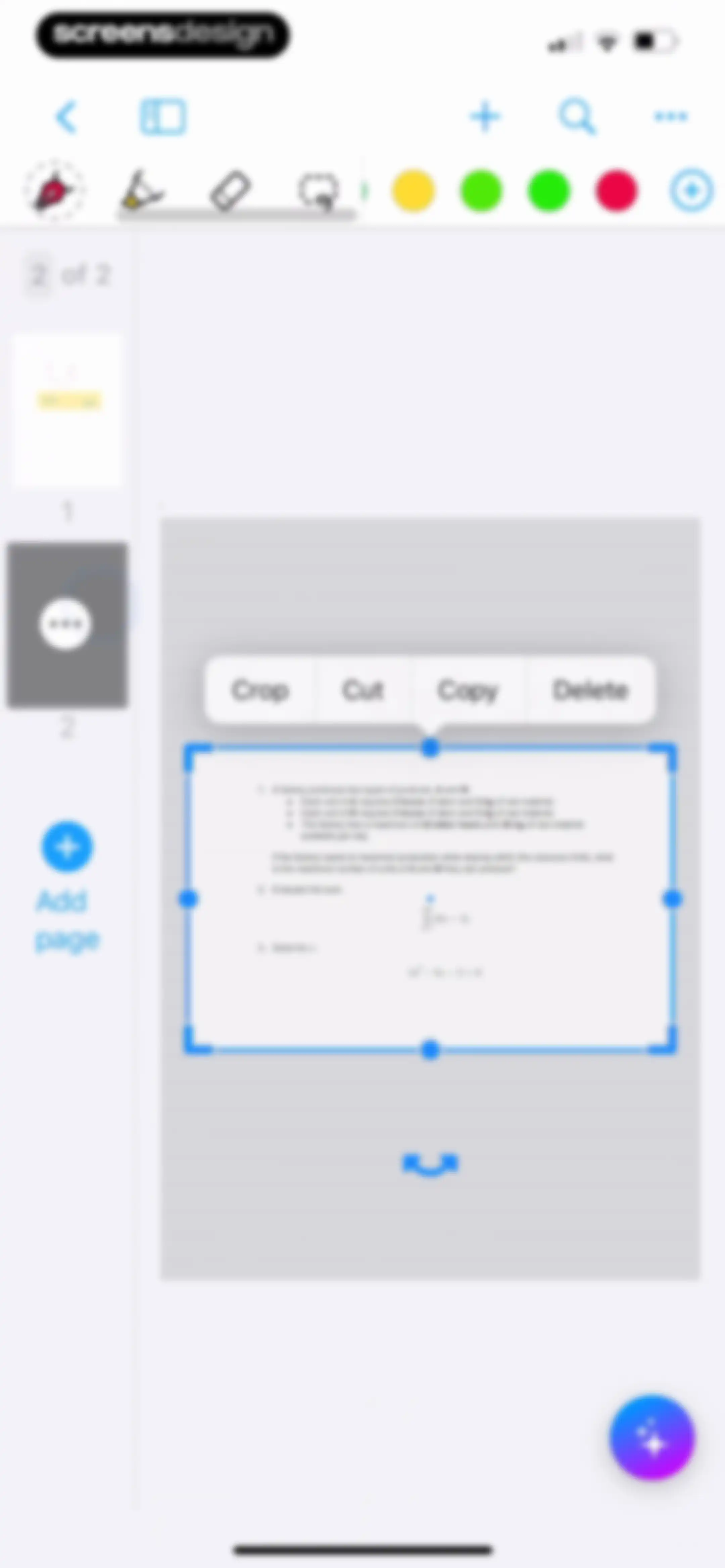 MyScript Notes: AI Handwriting screen 44