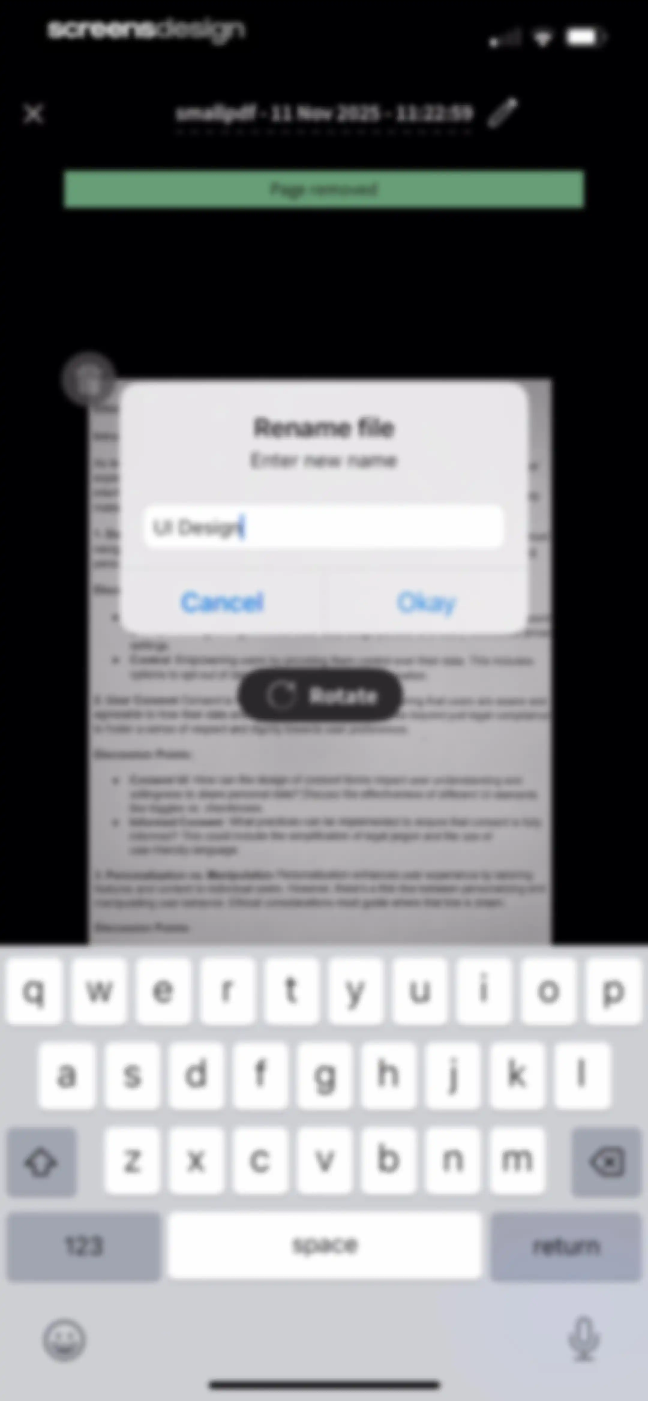 Smallpdf: Scanner & PDF Editor screen 20
