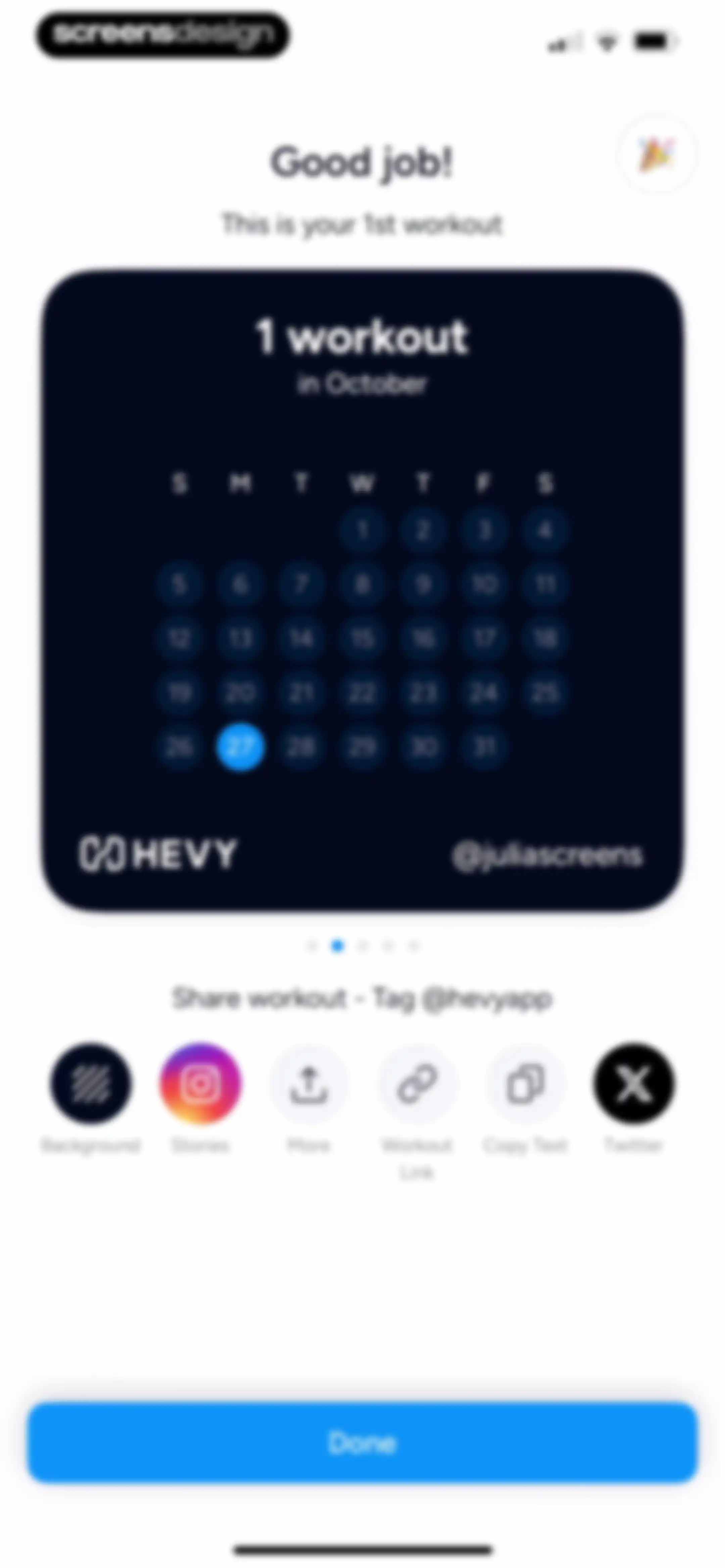 Hevy - Workout Tracker Gym Log screen 81