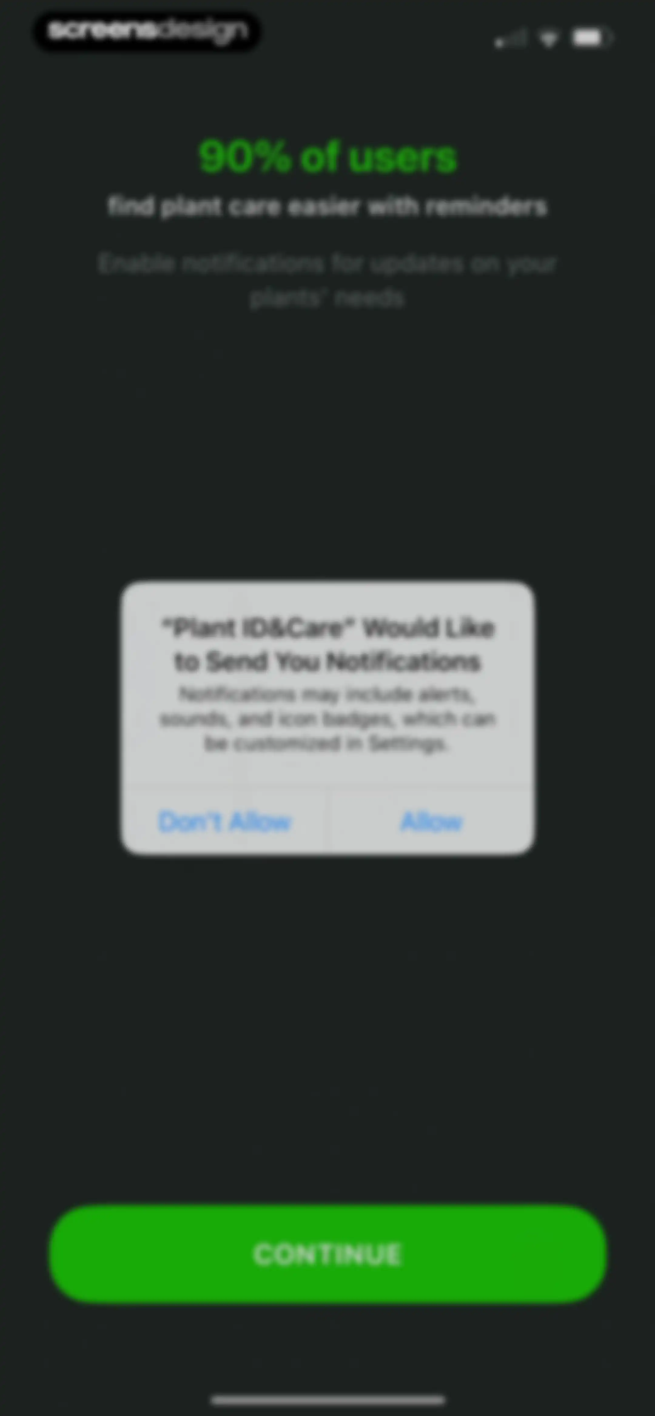 Plant Identifier & Care App screen 10