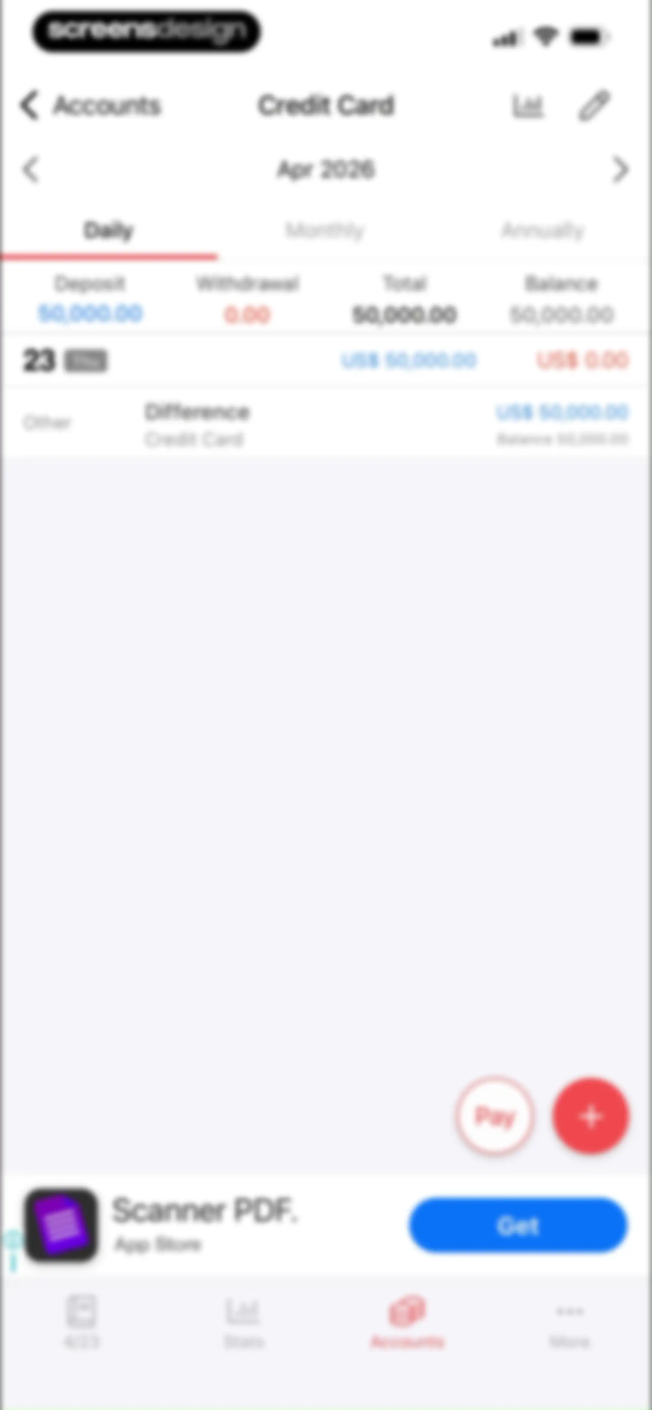 Money Manager Expense & Budget screen 71