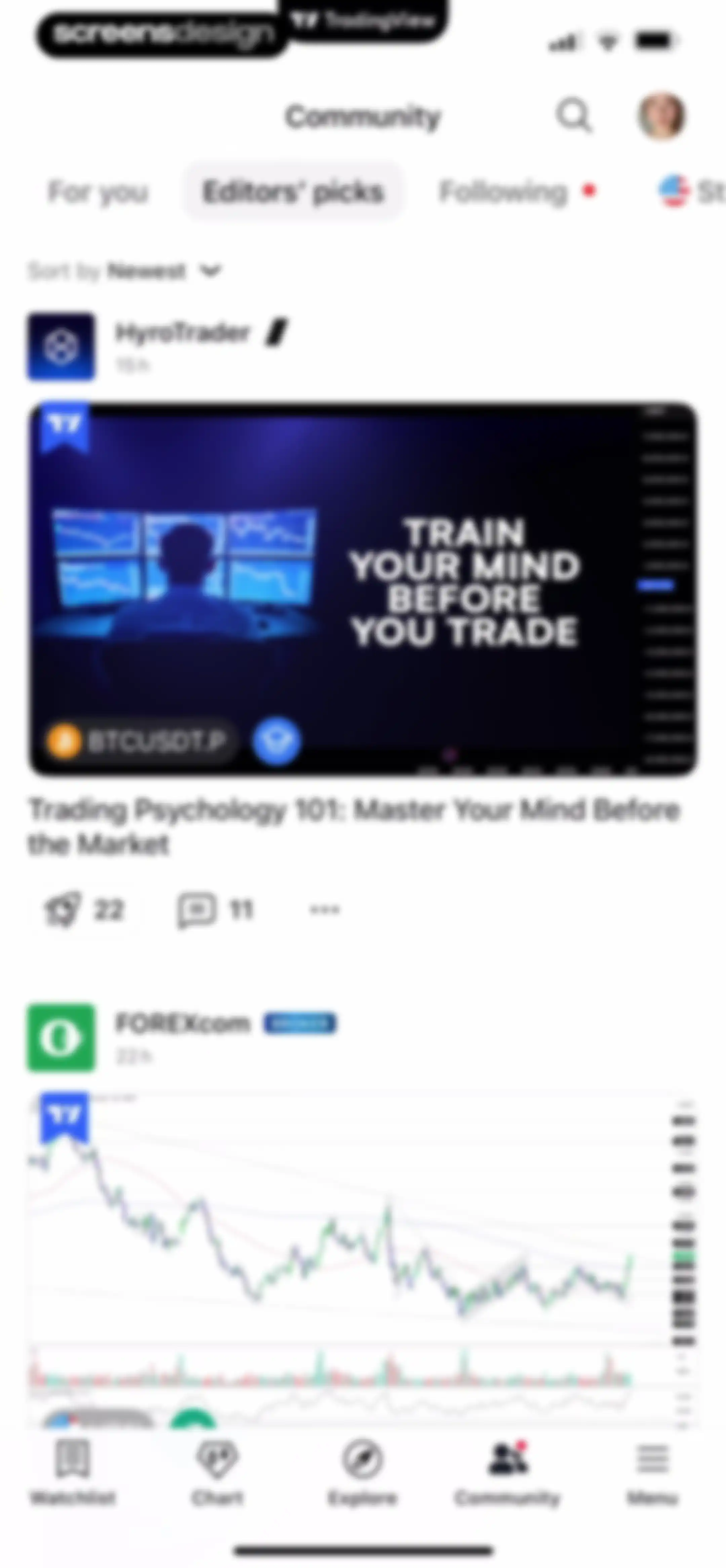 TradingView: Track All Markets screen 221