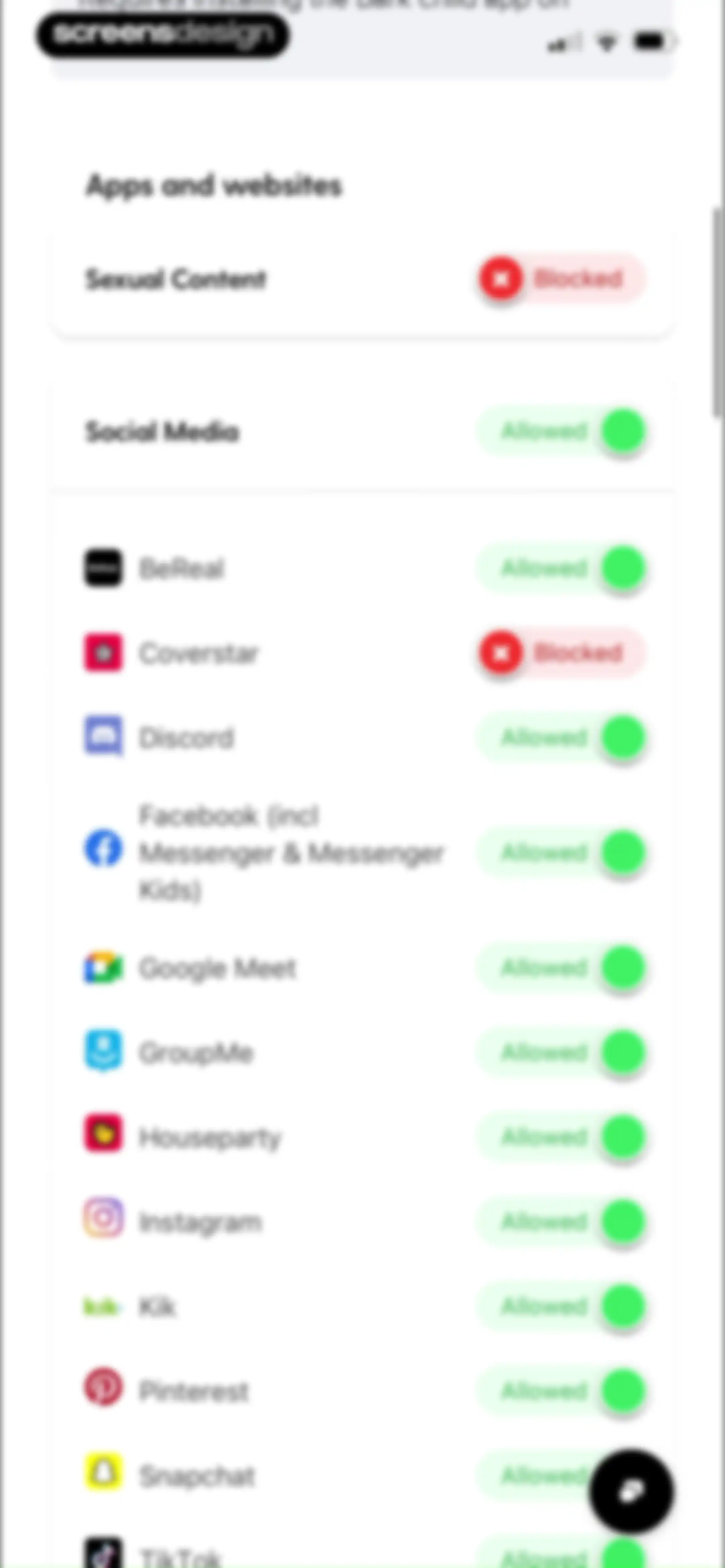Bark - Parental Controls screen 36