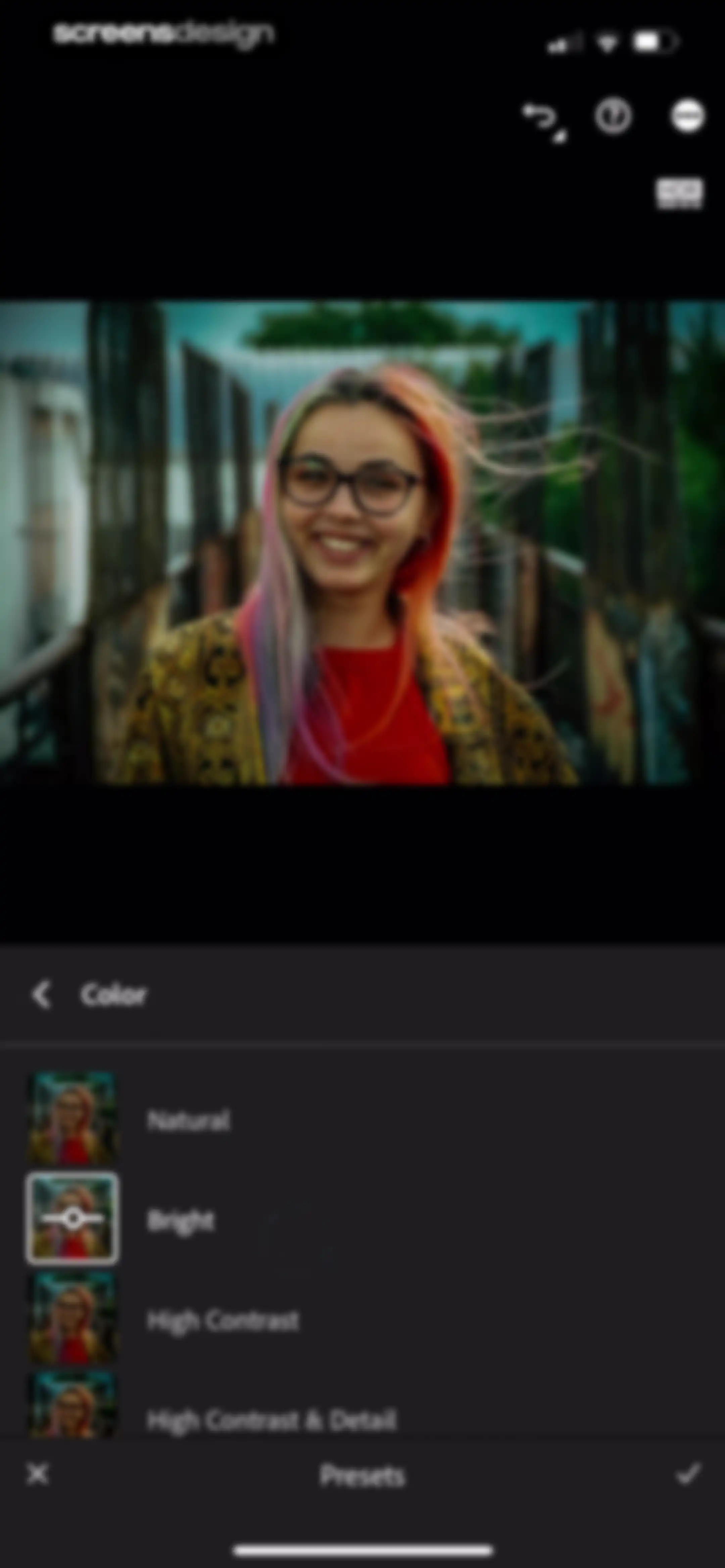 Lightroom: AI Photo Editor screen 73