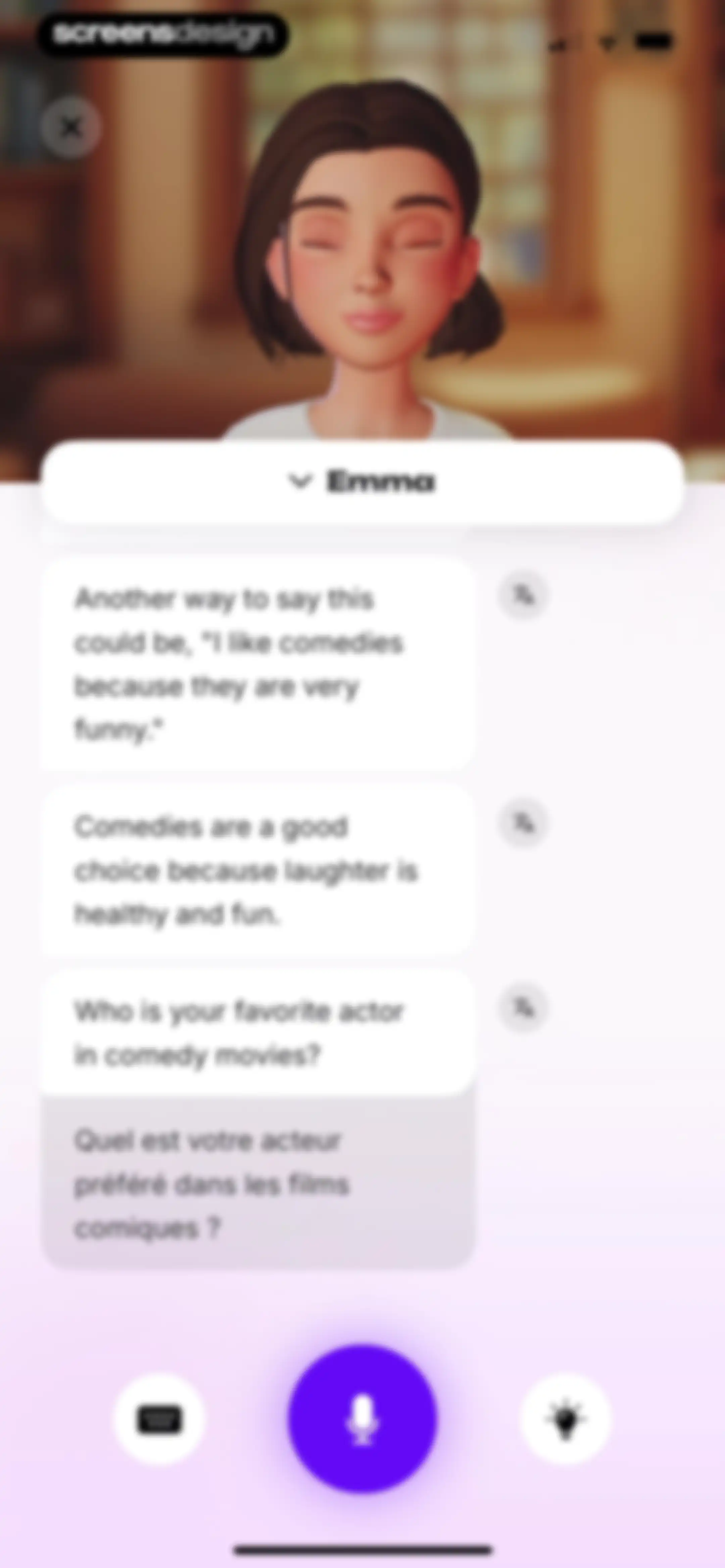 Emma: Learn Languages screen 112