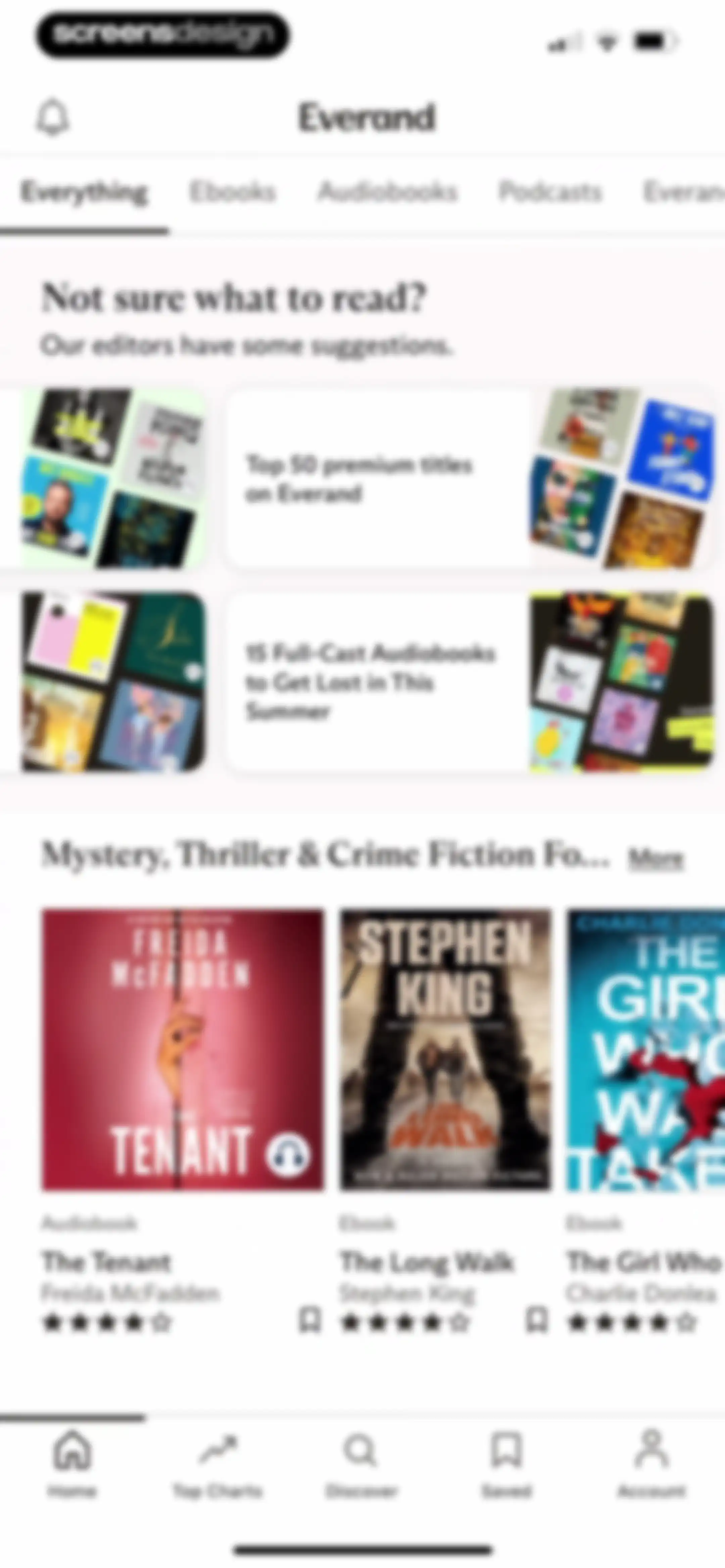 Everand: Audiobooks & Ebooks screen 62