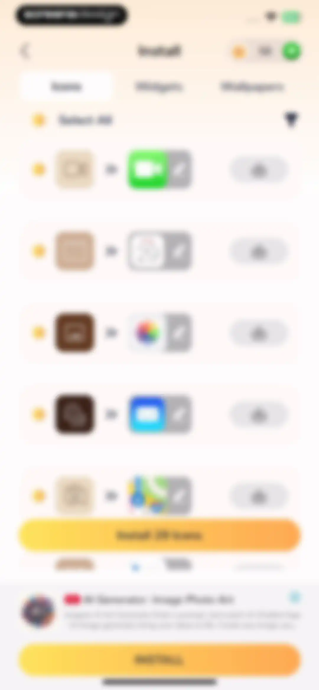 MyTheme - App Icons & Widgets screen 25