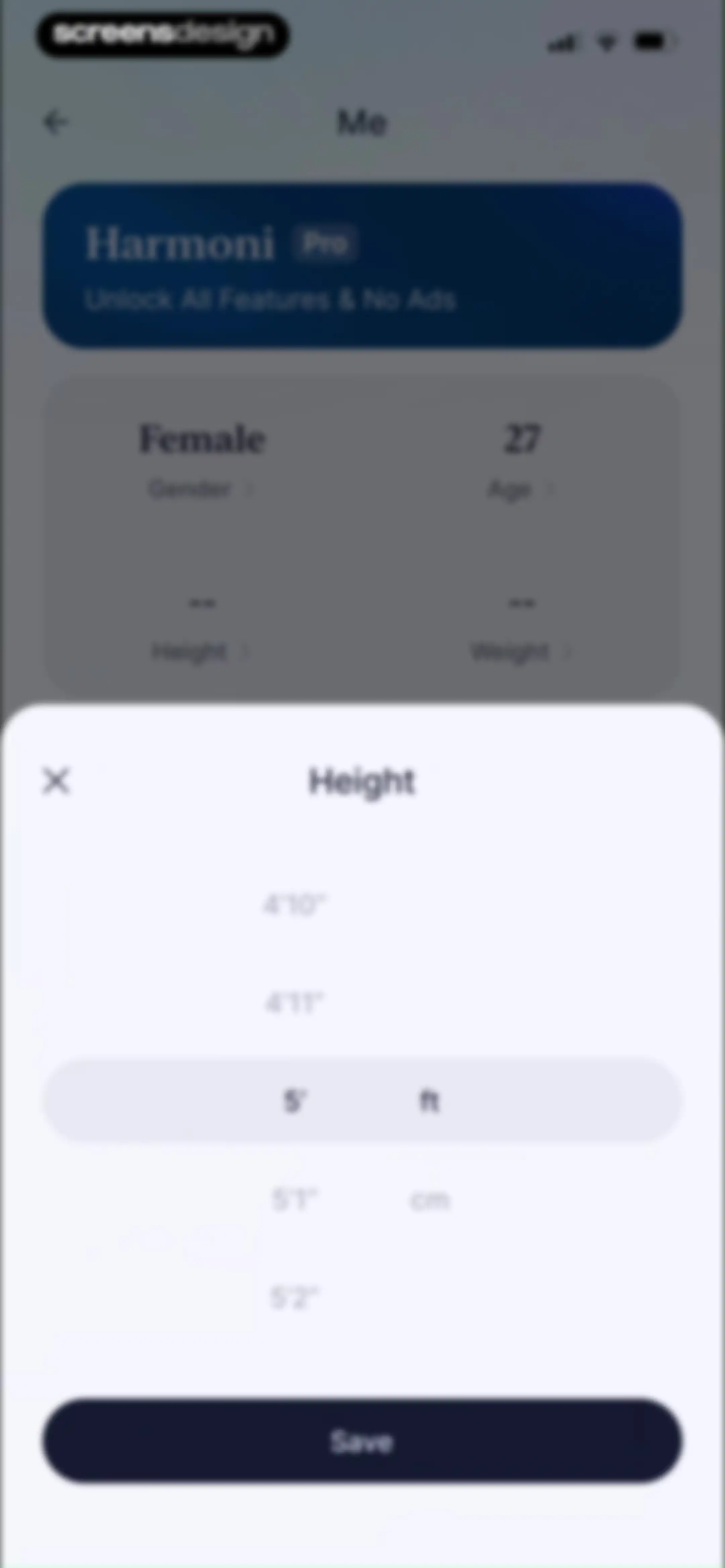 Harmoni - Health & Sleep screen 128