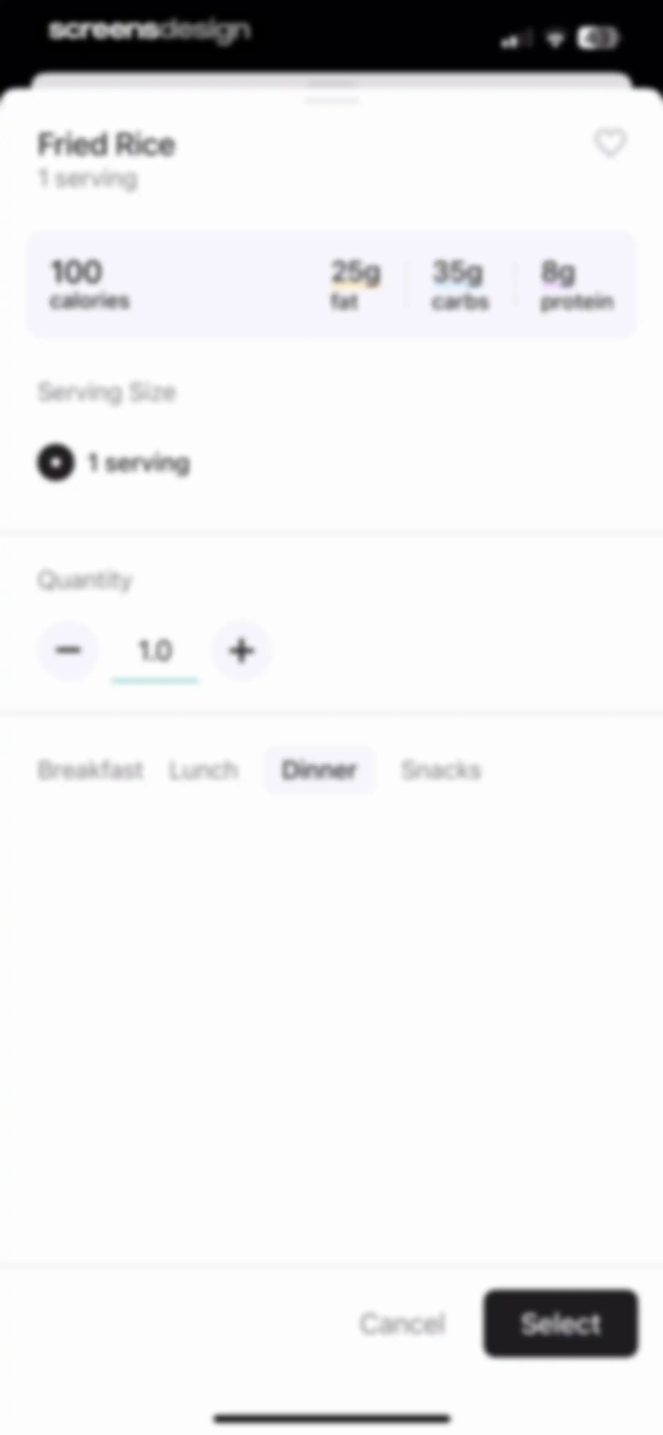 Diet & Food Tracker: EatWell screen 52