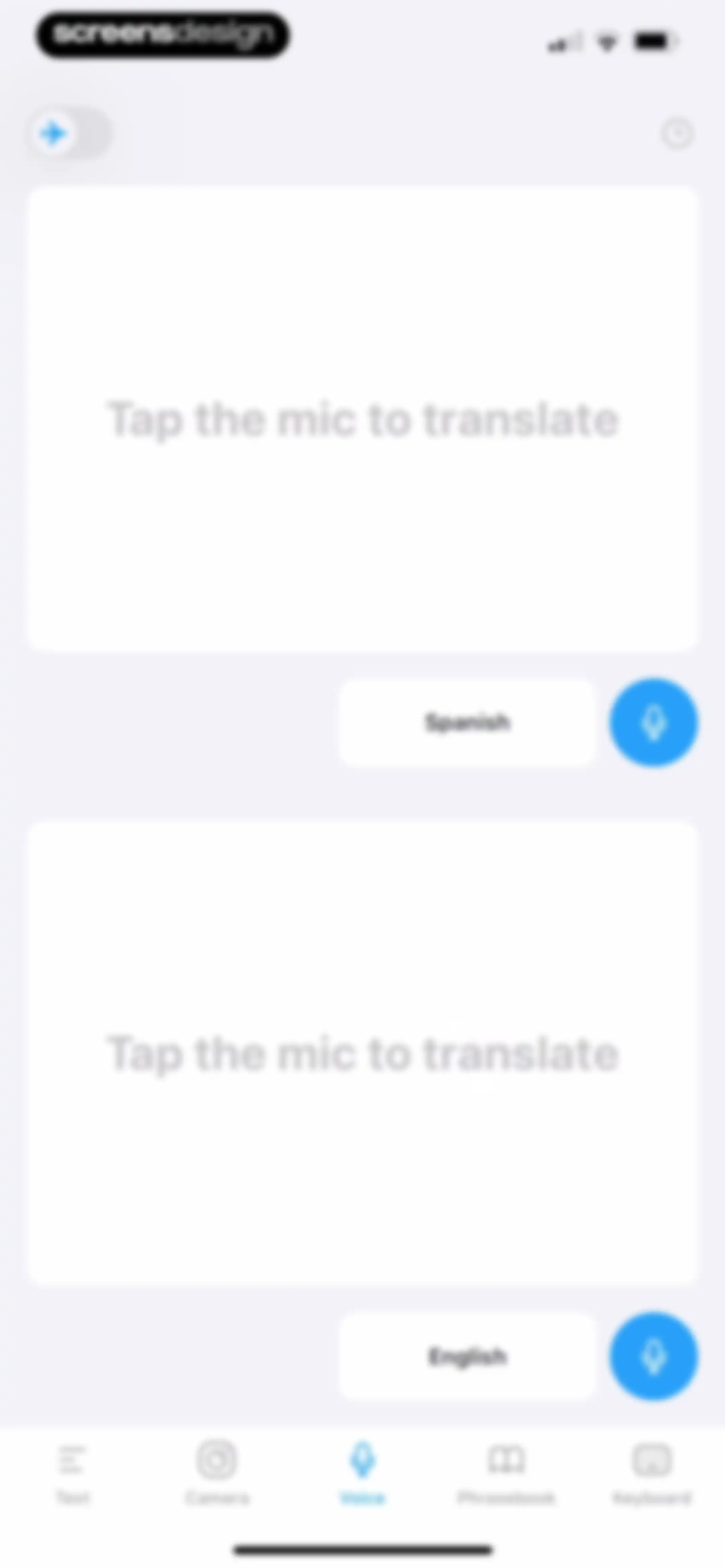 iTranslate Translator screen 57