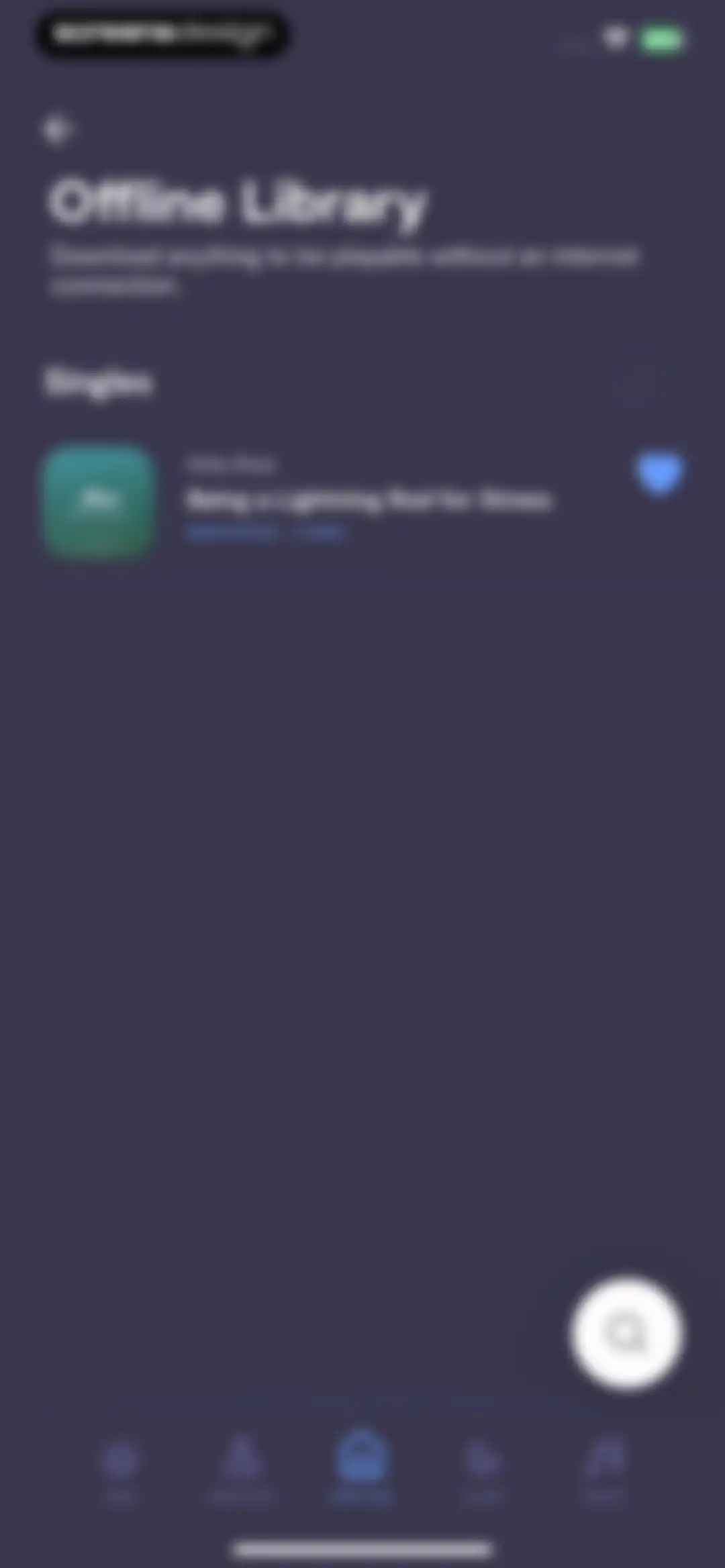 Mindfulness.com Meditation App screen 99