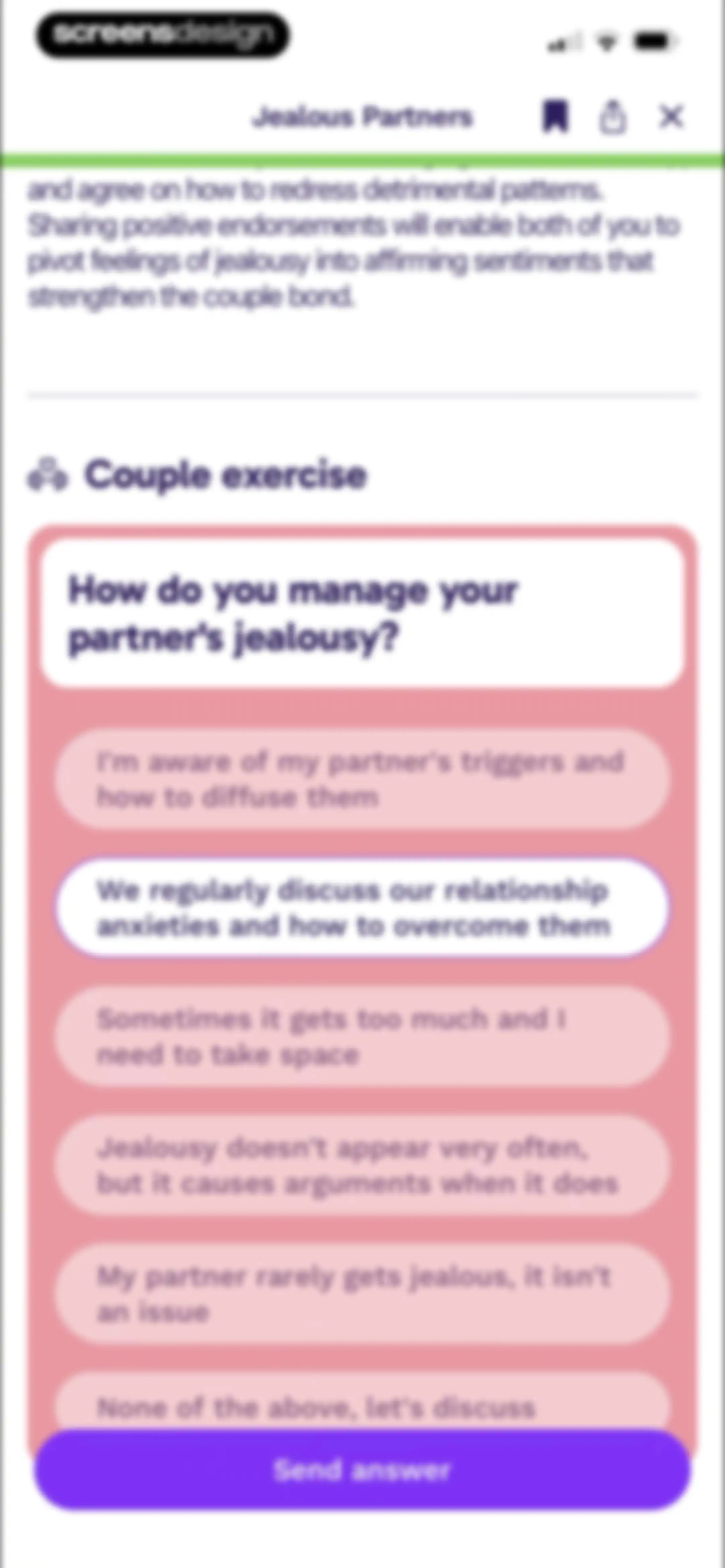 Paired: Couples & Relationship screen 106