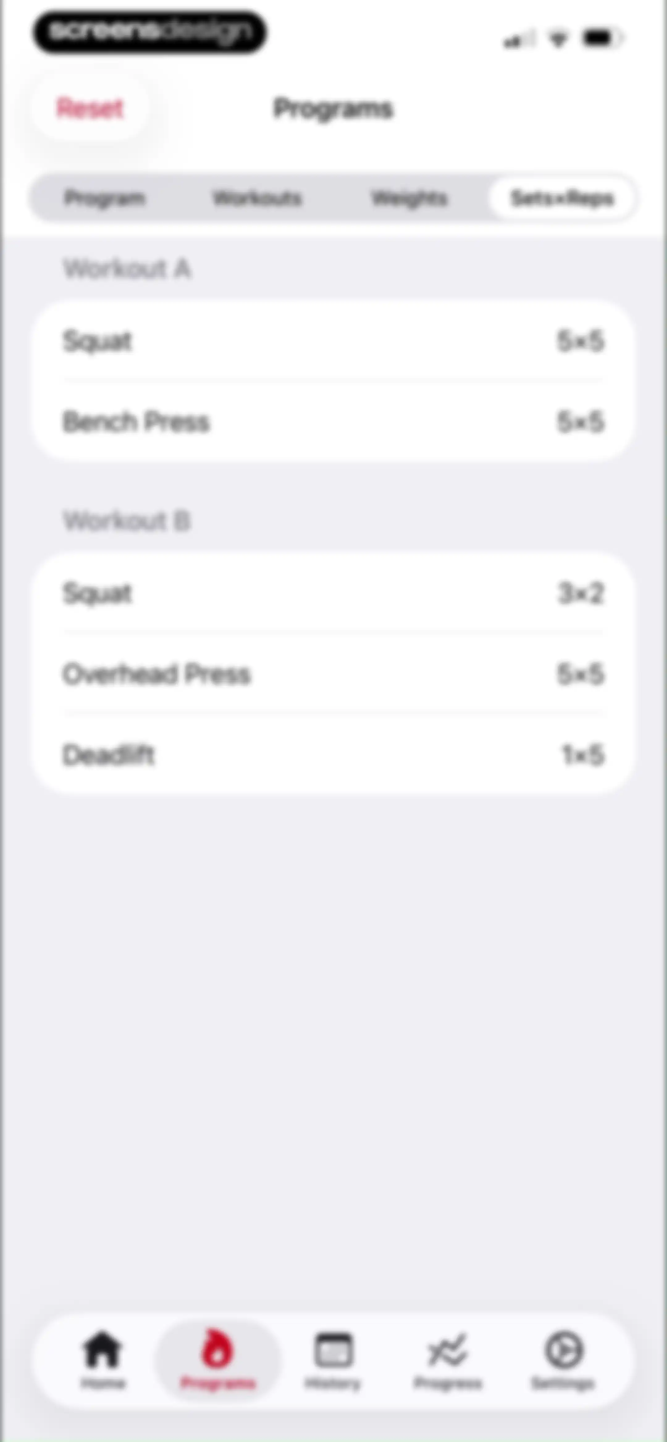 Stronglifts 5x5 Workout Plan screen 74