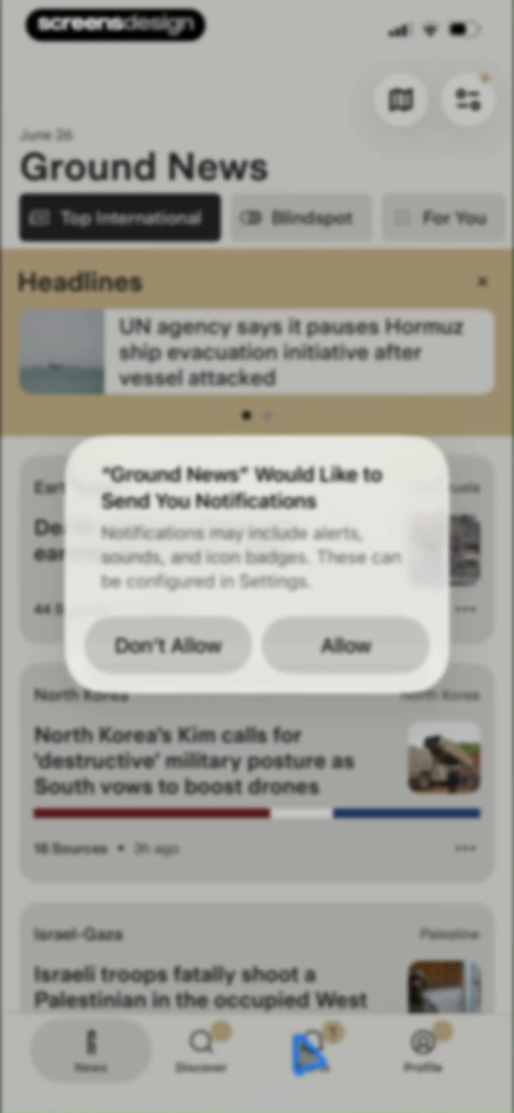 Ground News screen 14