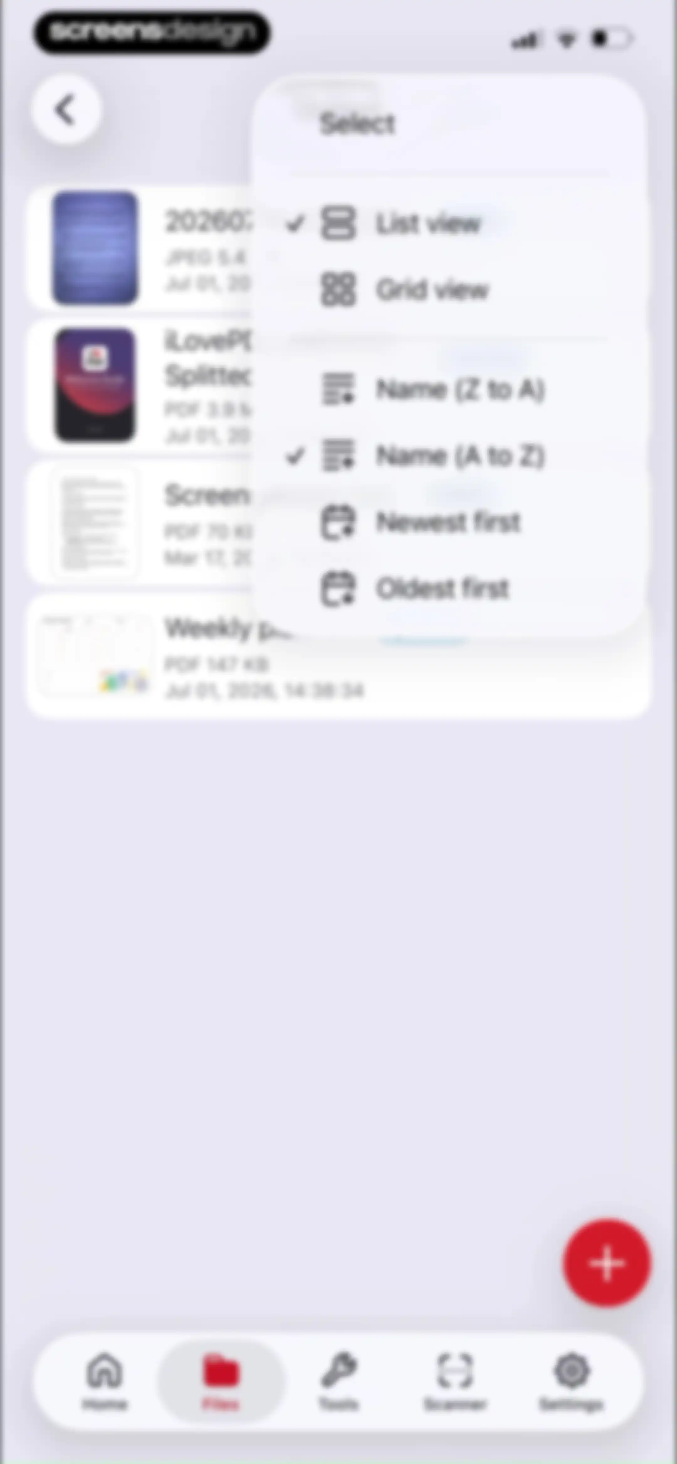 iLovePDF - PDF Editor & Scan screen 77