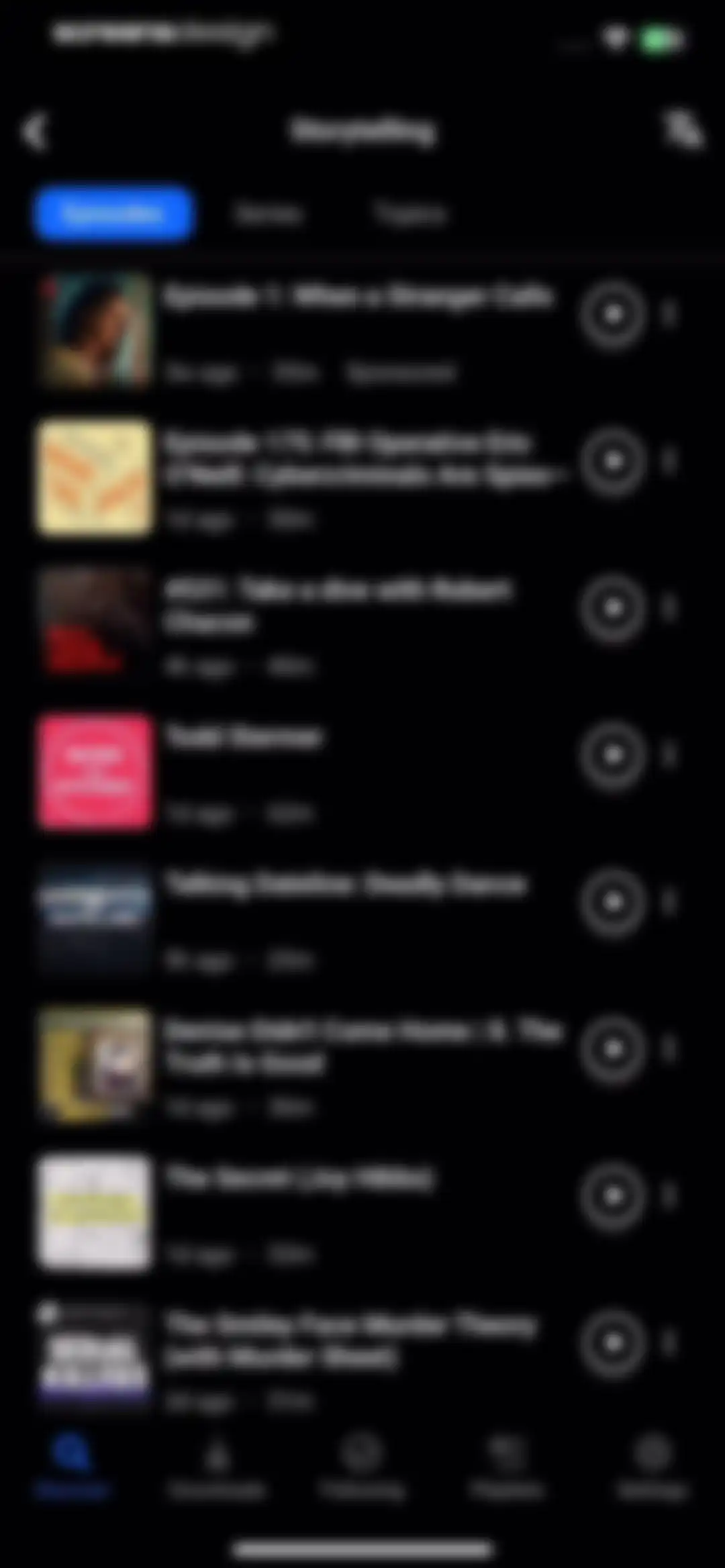 Breaker—The social podcast app screen 45