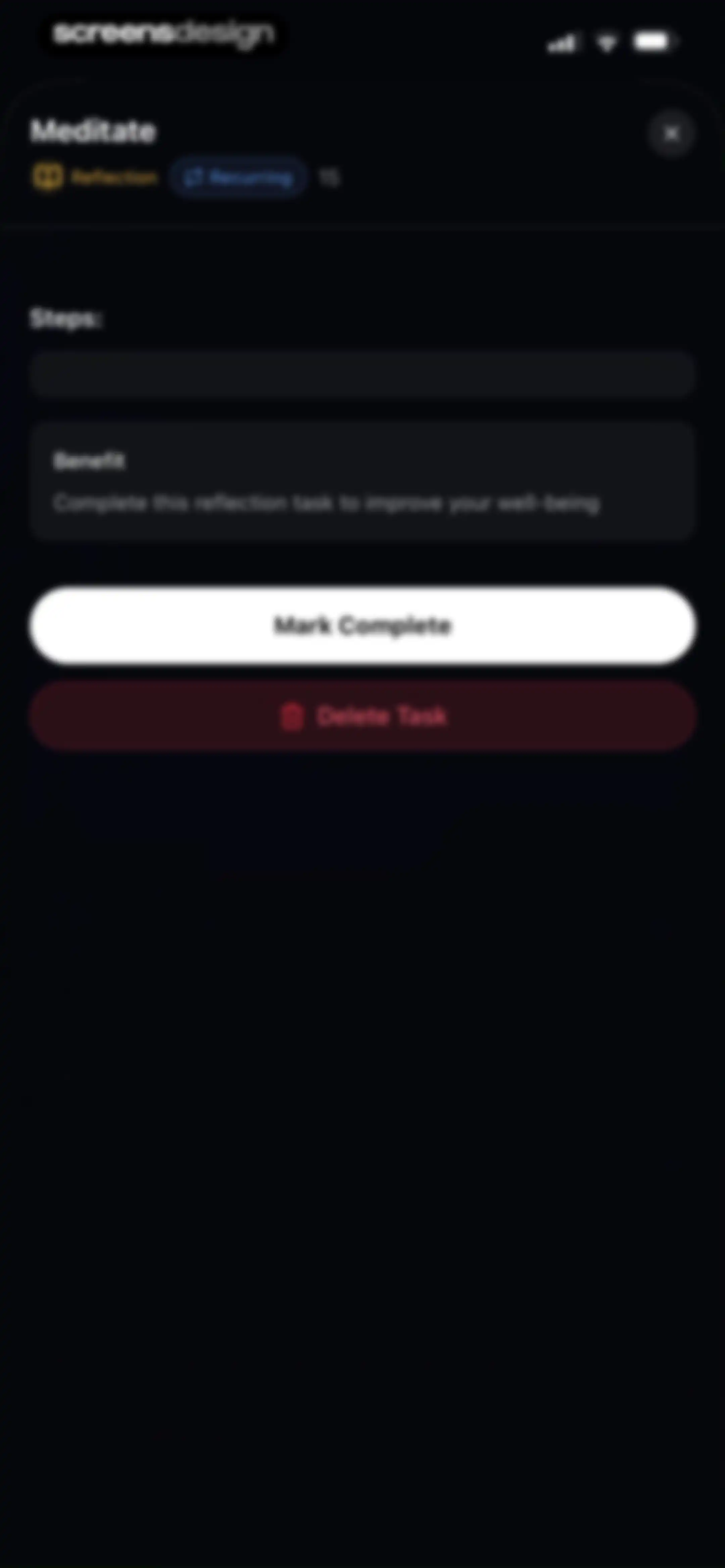 Critique AI: Habit Tracker screen 61