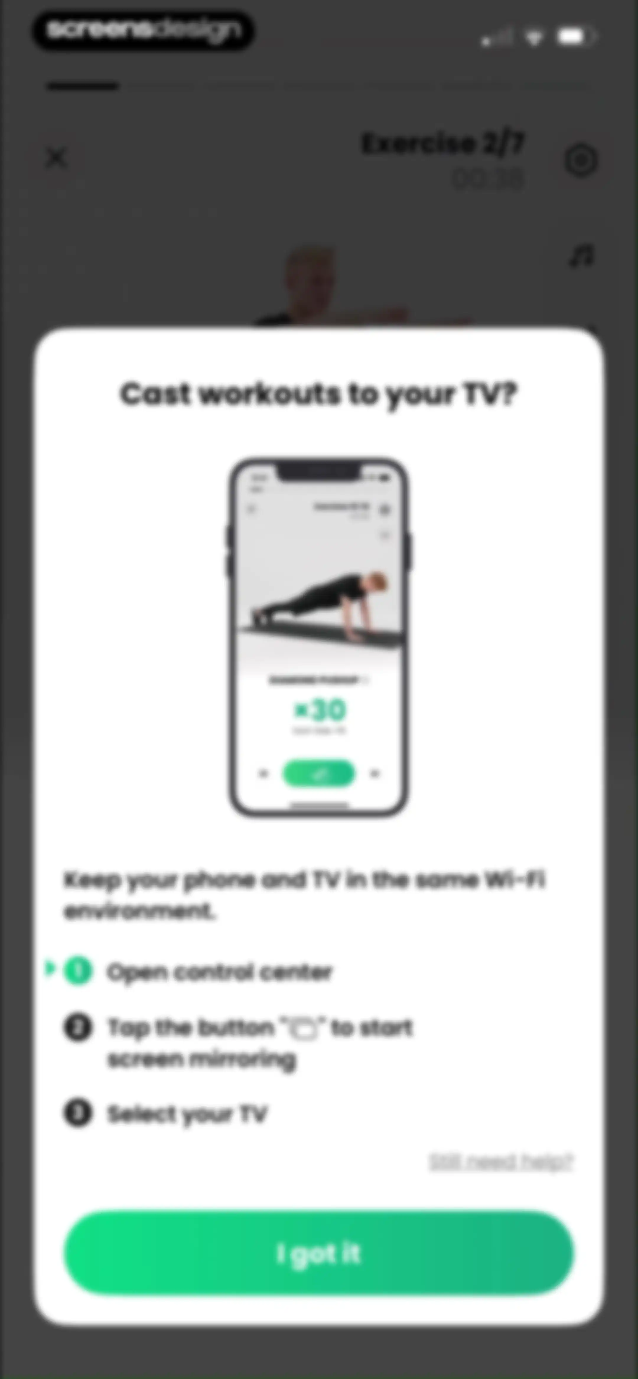 Lose Weight for Men at Home screen 82