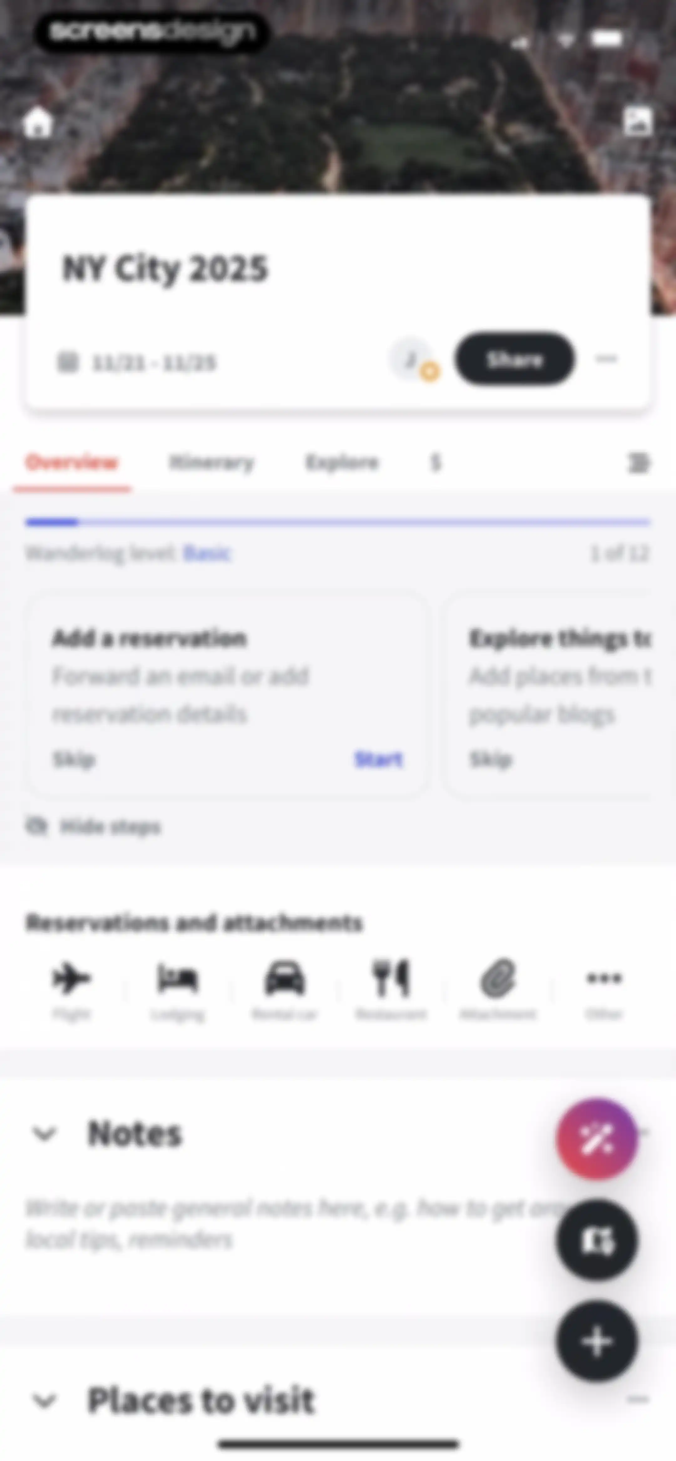 Wanderlog - Travel Planner screen 80