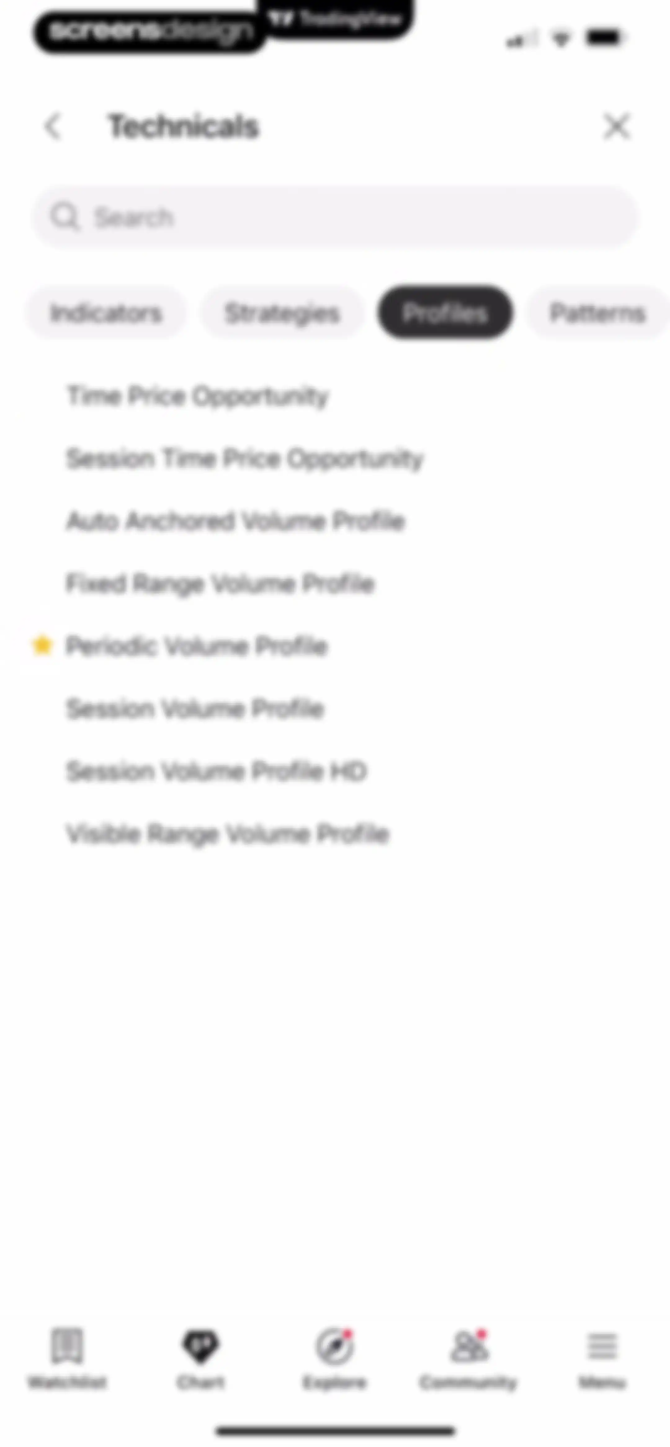 TradingView: Track All Markets screen 87