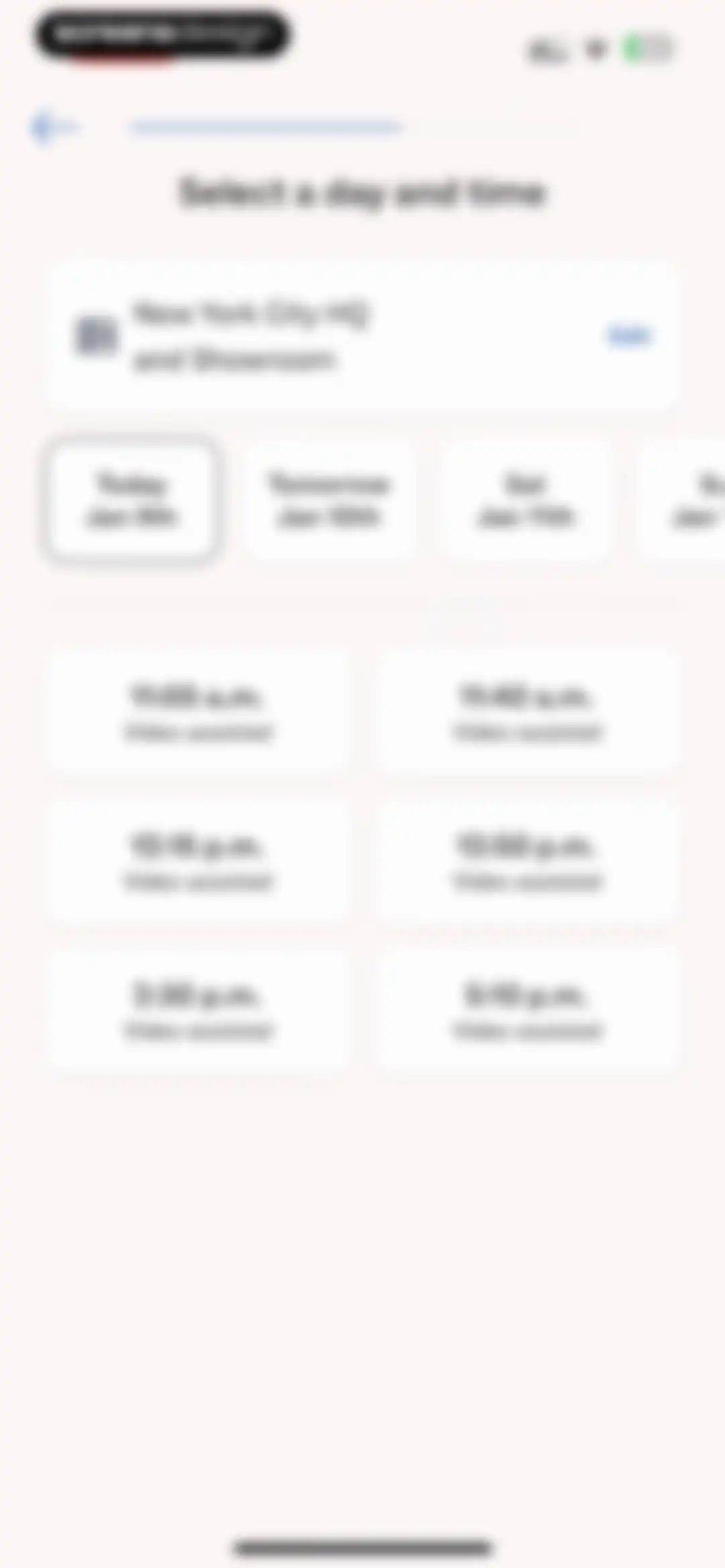 Warby Parker screen 21