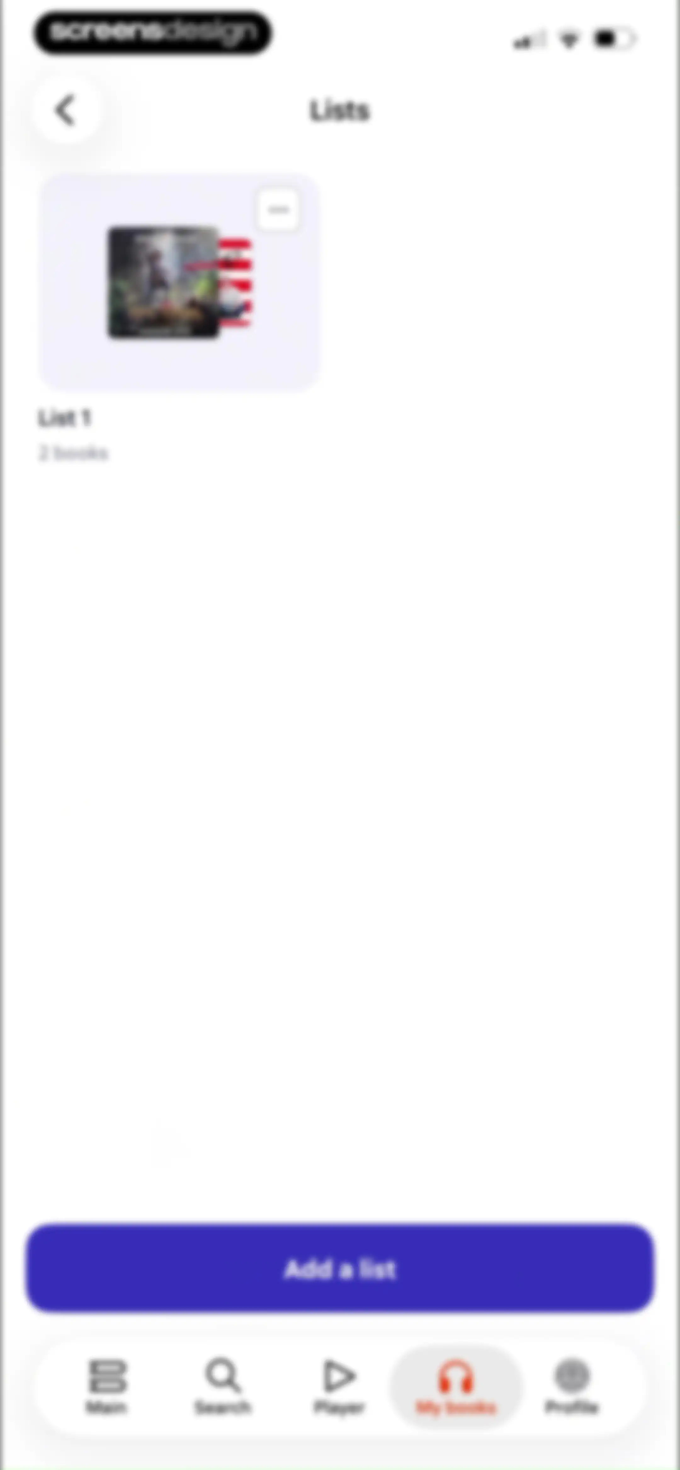 Litres: Audio screen 77
