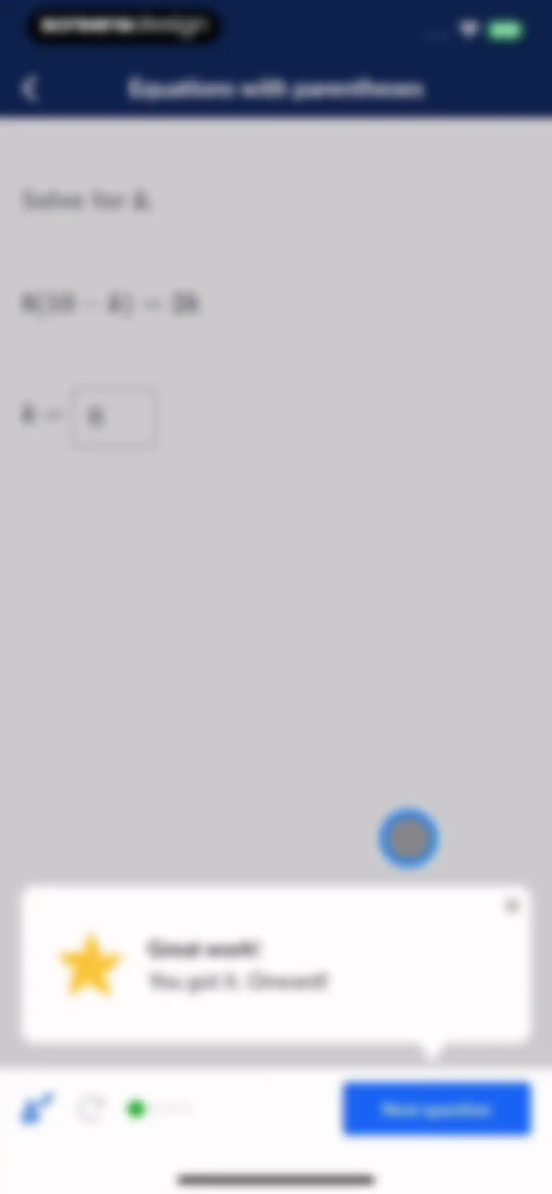 Khan Academy screen 24