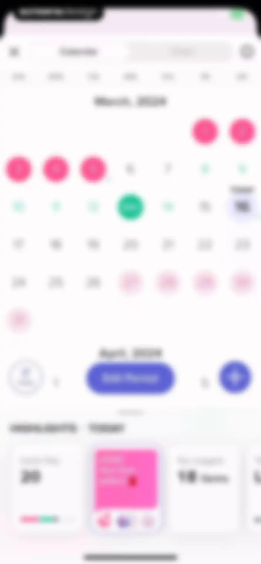Glow Ovulation & Period App screen 57