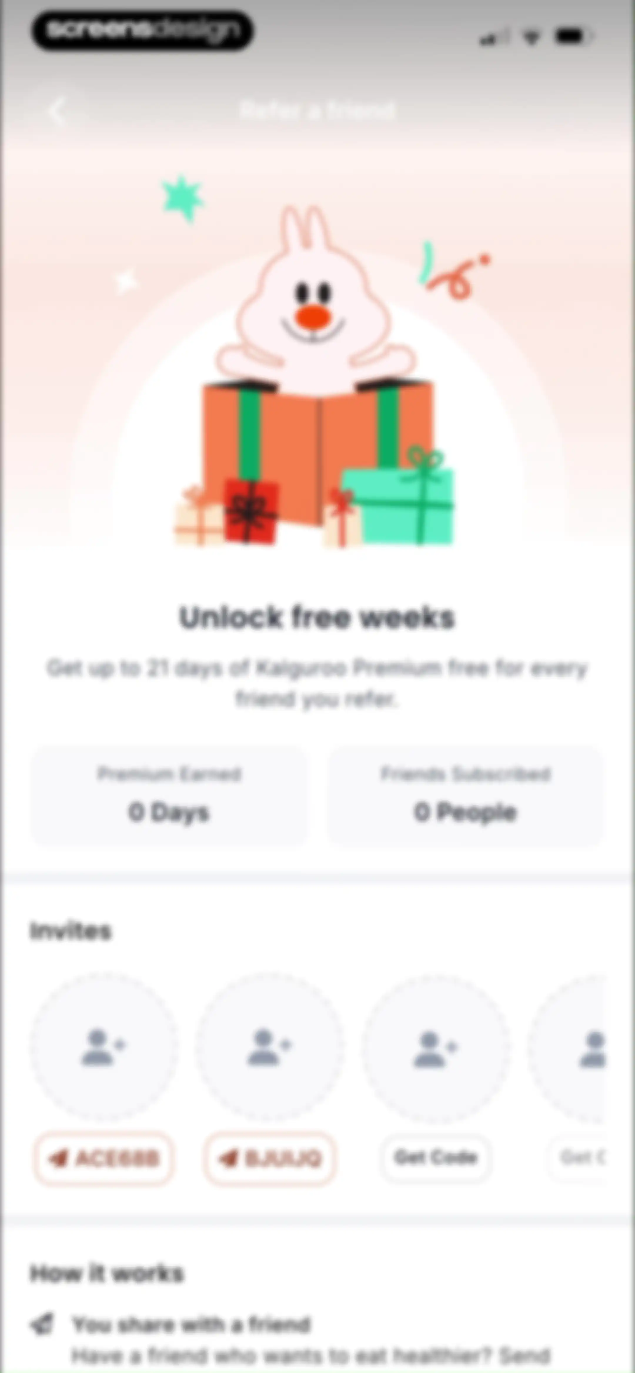 Kalguroo: AI Calorie Tracker screen 123