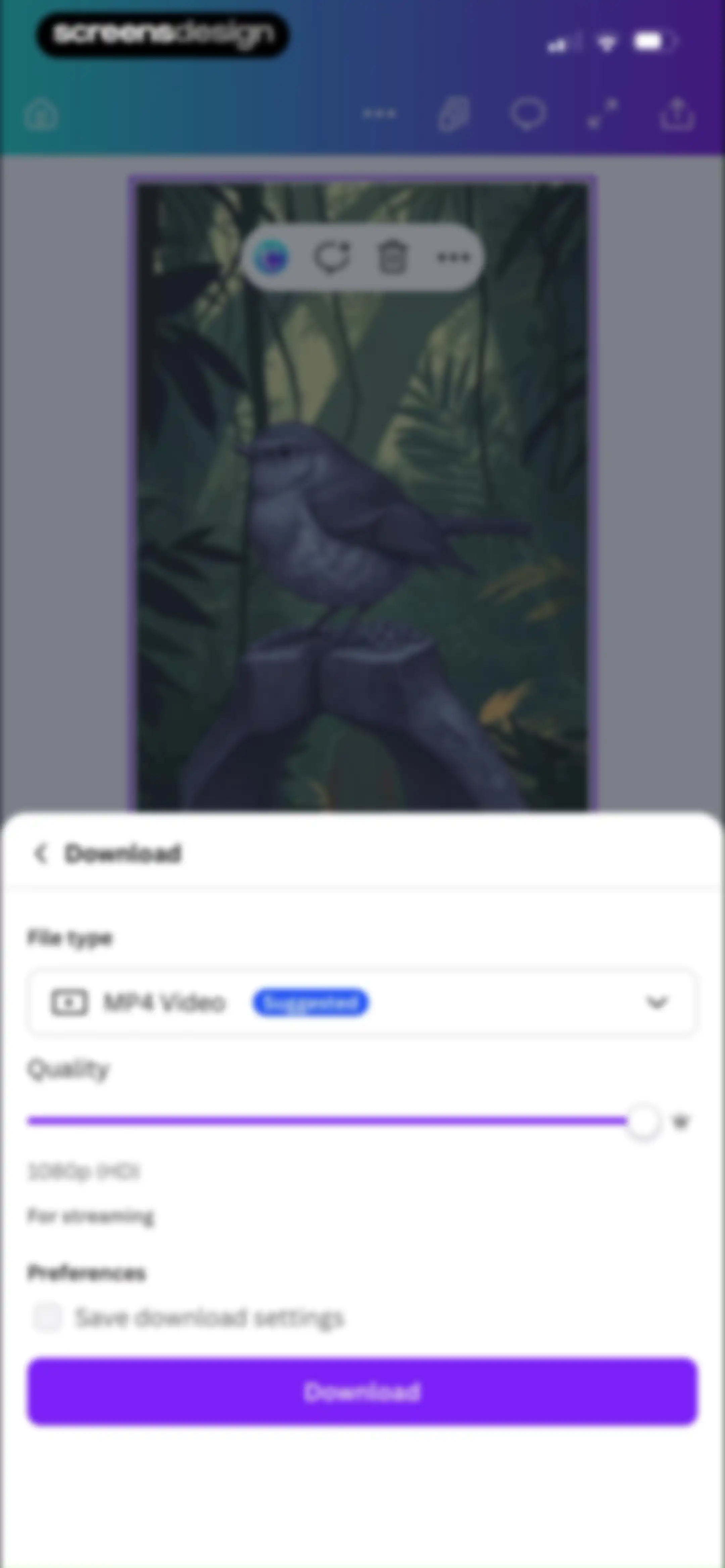 Canva: AI Video & Photo Editor screen 125