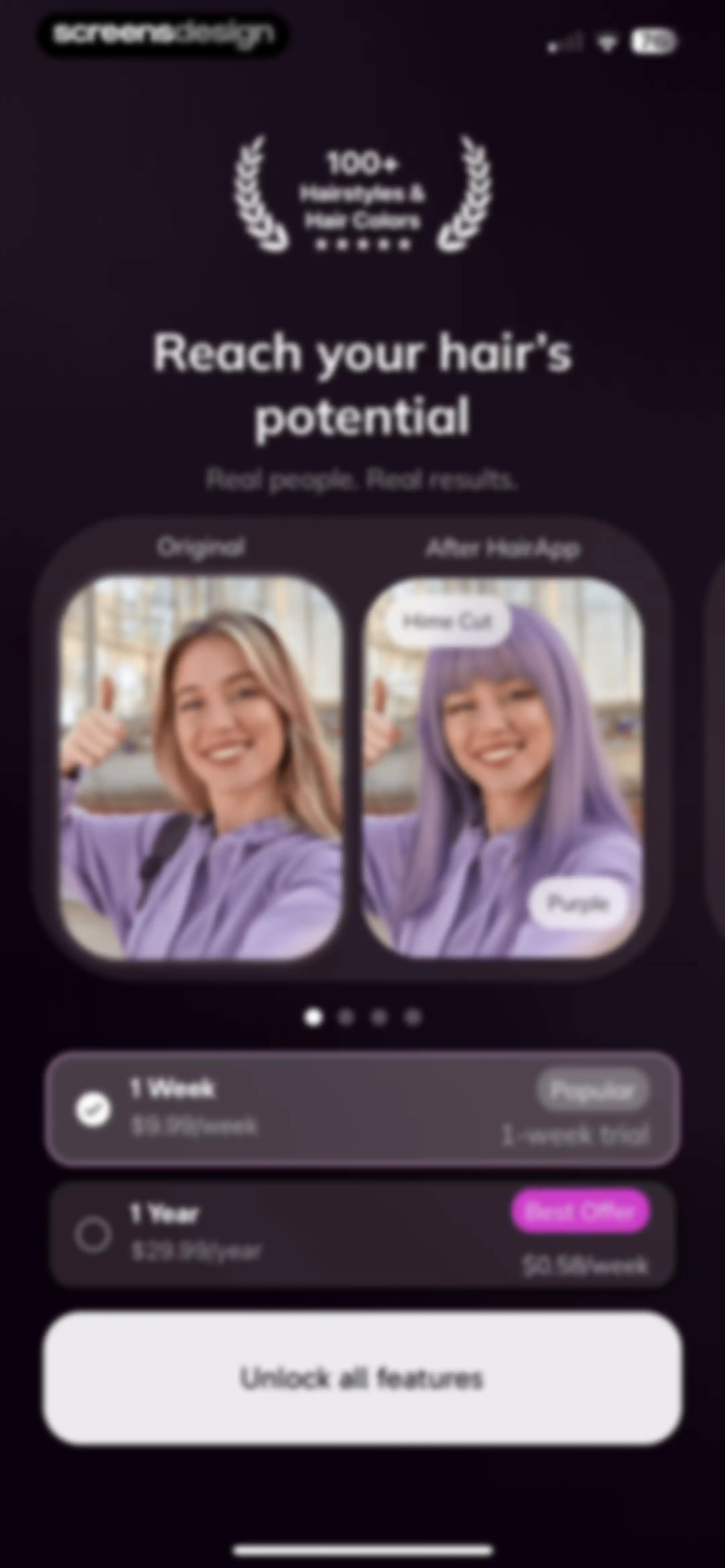HairApp: AI Hairstyle Try On screen 29