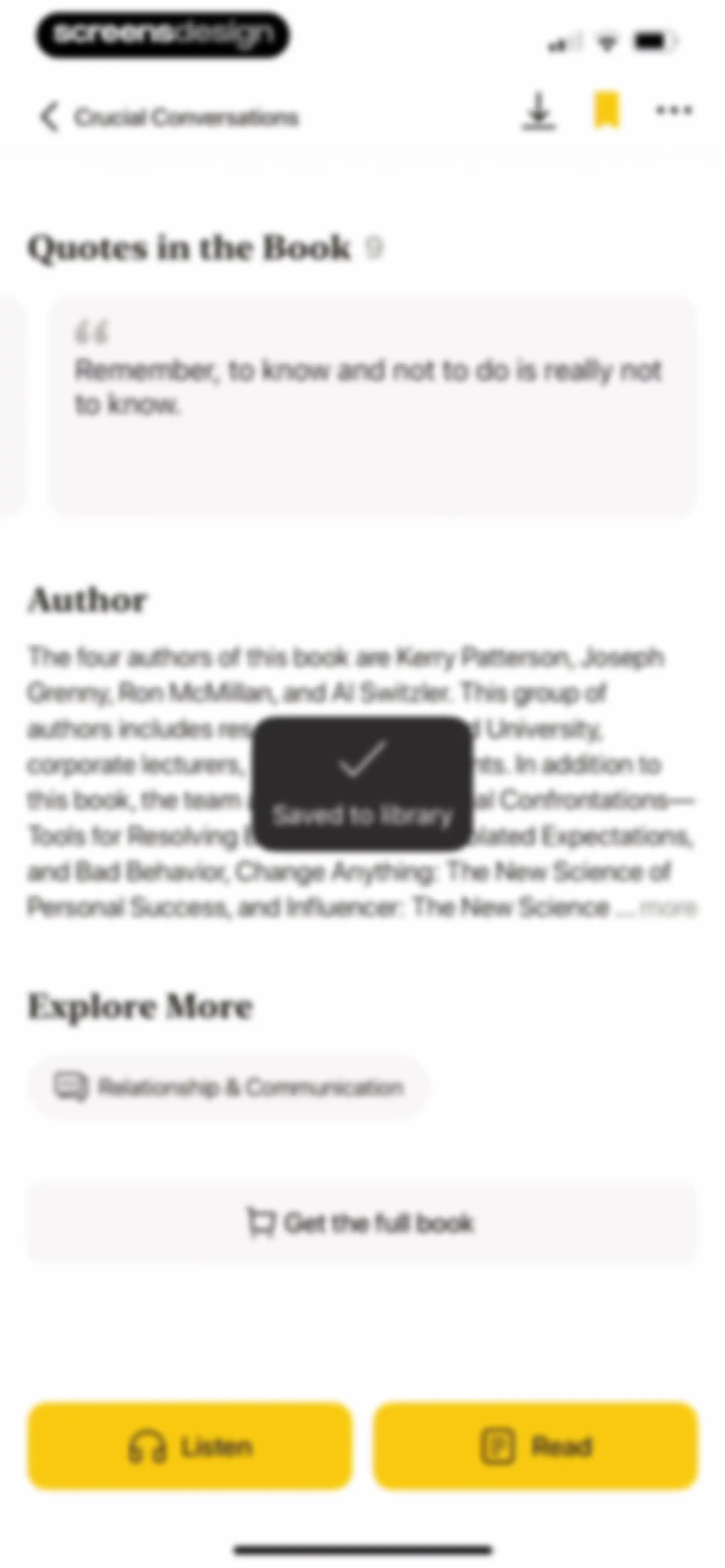 Bookey: Book Ideas for Growth screen 61