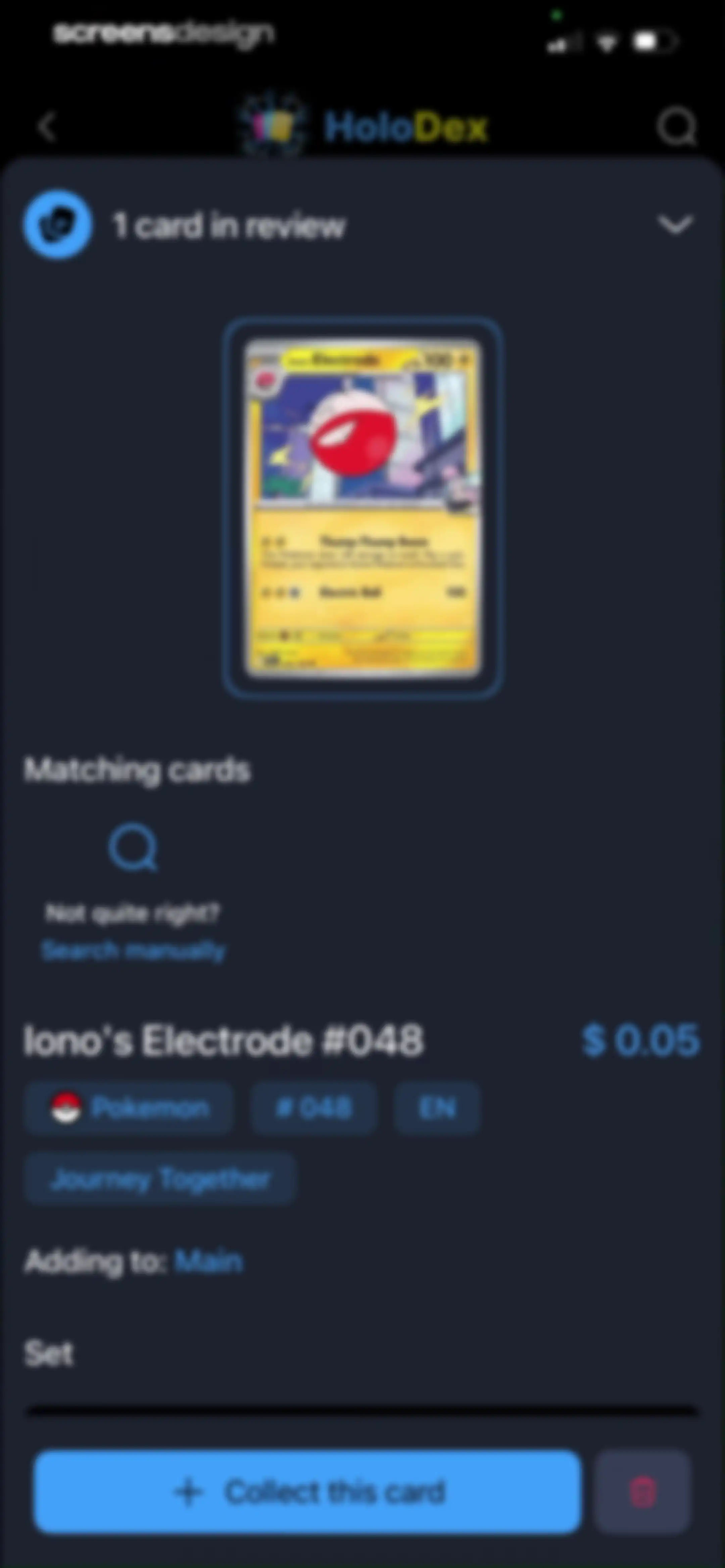HoloDex - TCG Scan & Collect screen 46
