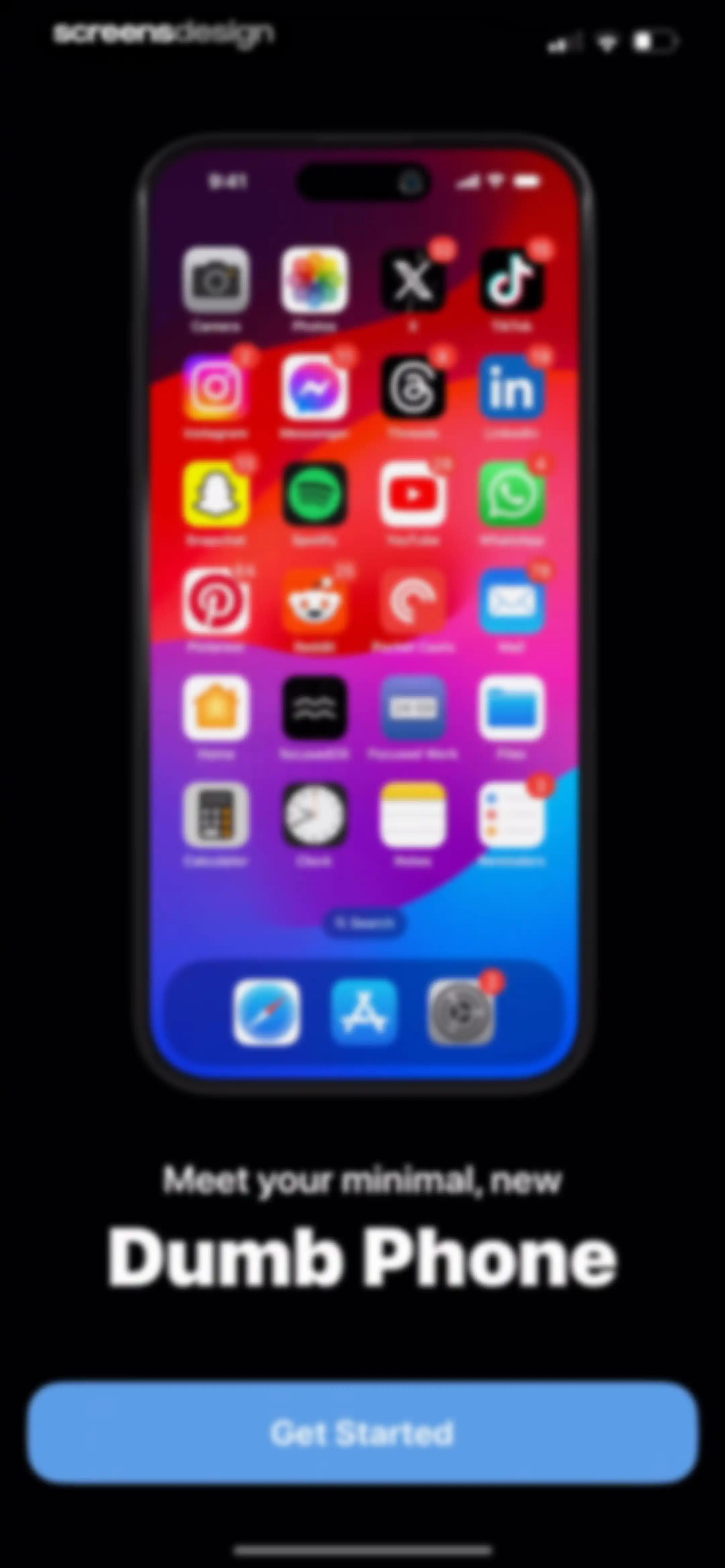 Dumb Phone (dp) screen 1