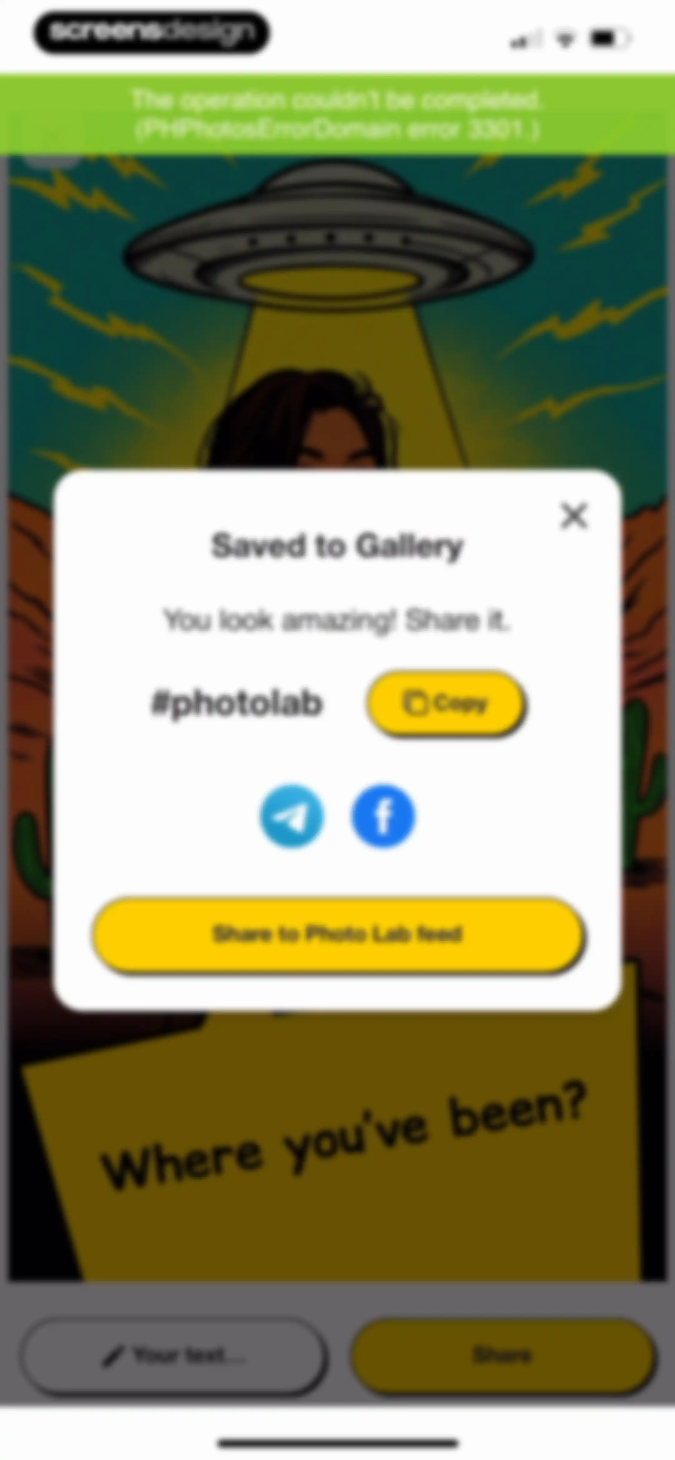 Photo Lab — AI Image Editor screen 60