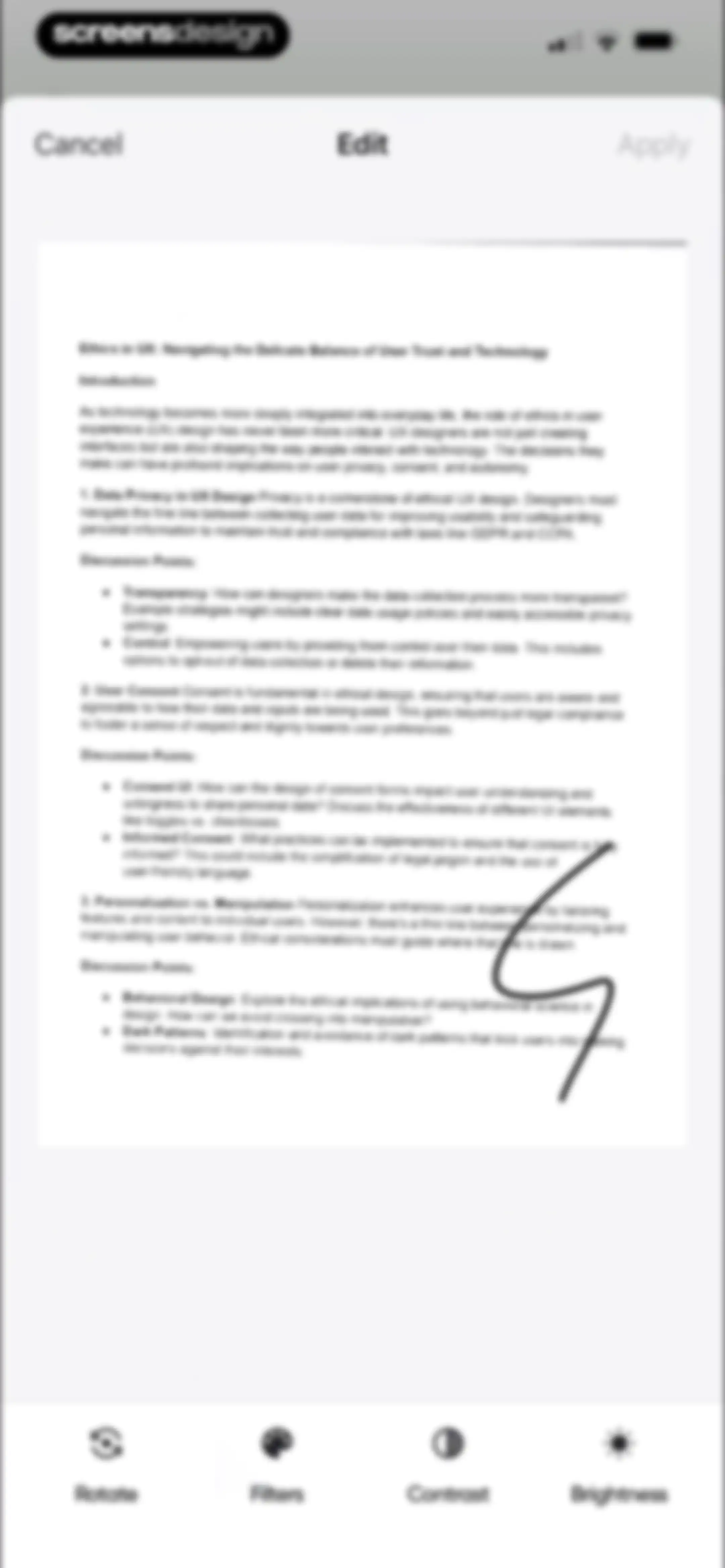 Scanner – Scan PDF & Document screen 73