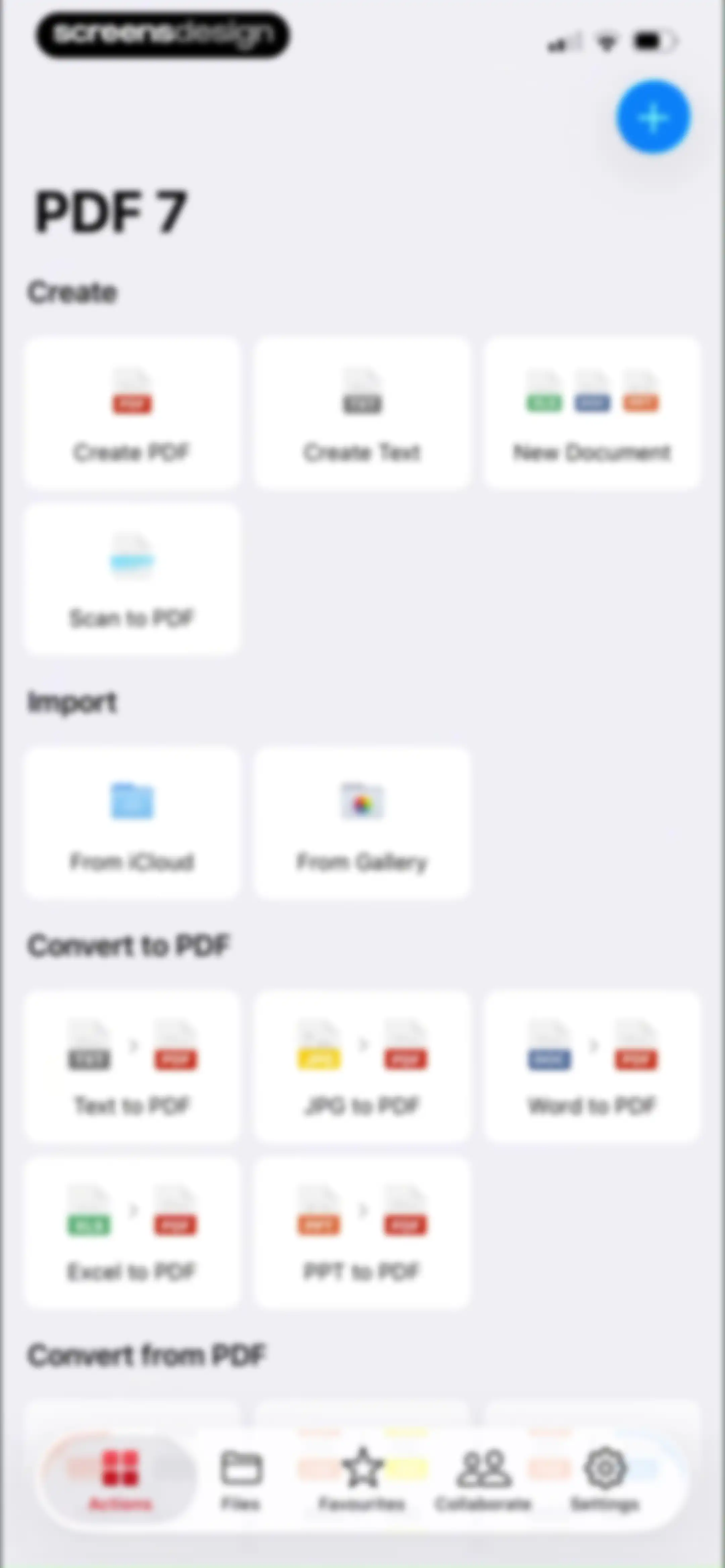 PDF Editor ® screen 84