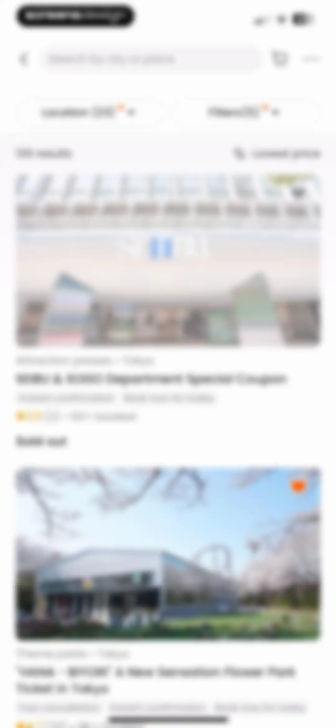 Klook: Travel & Activities screen 102