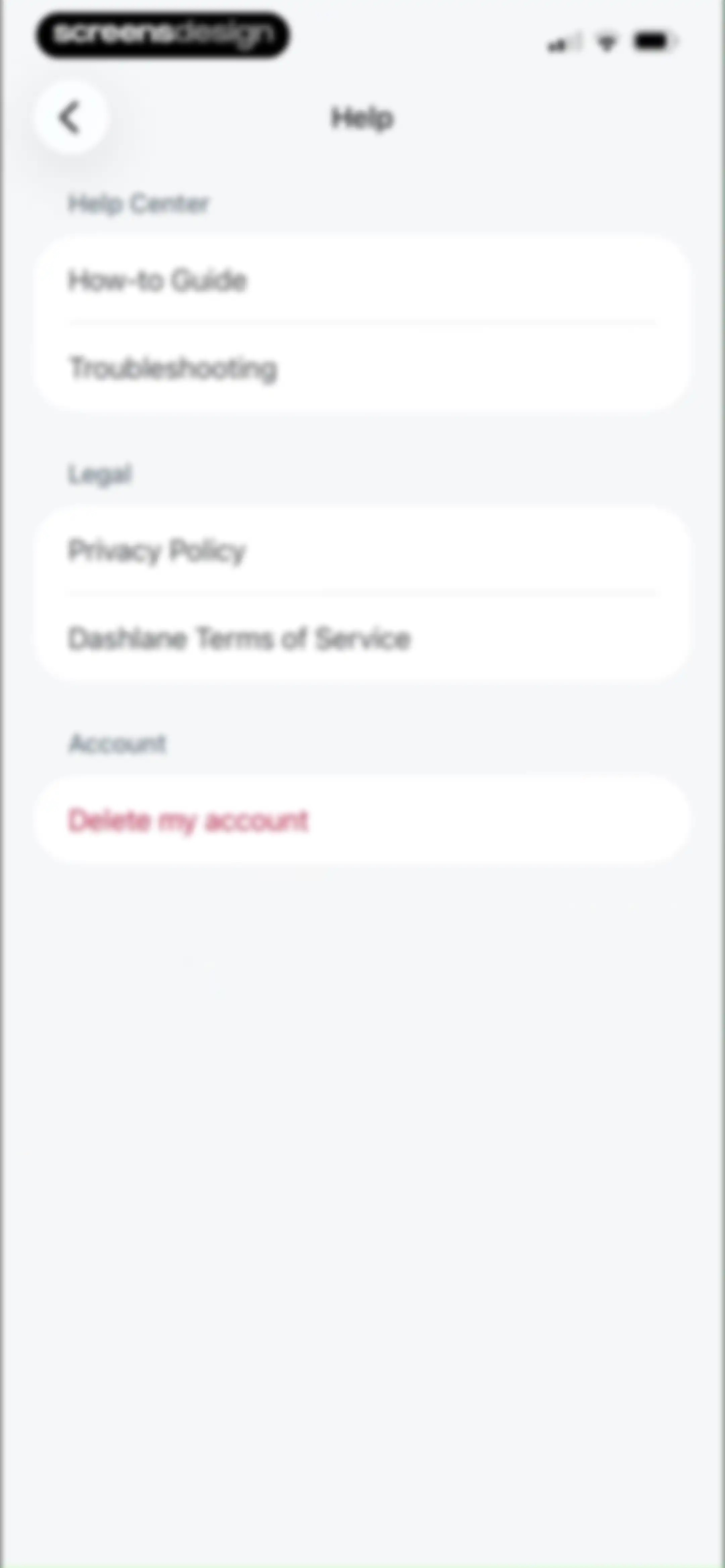 Dashlane Password Manager screen 104