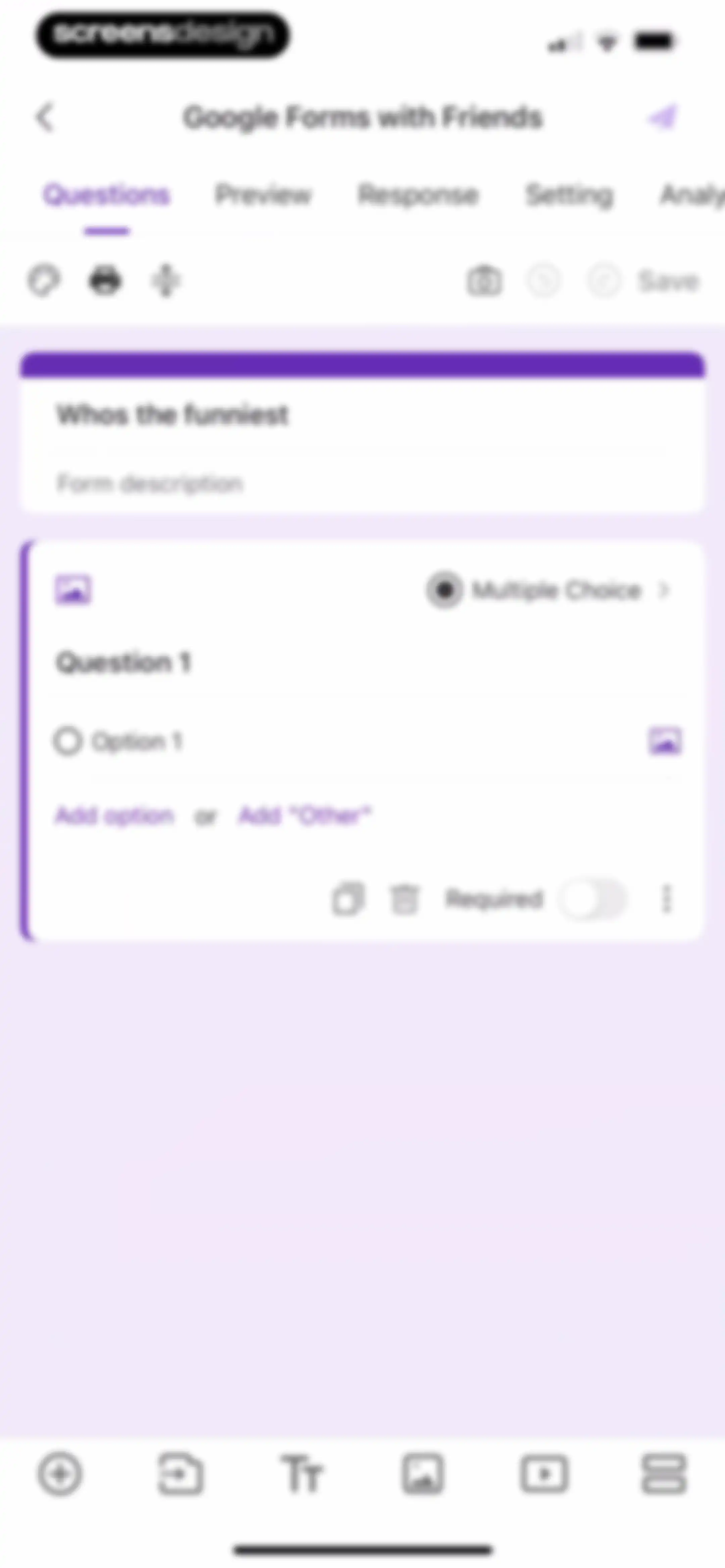 Forms for Google Docs screen 84