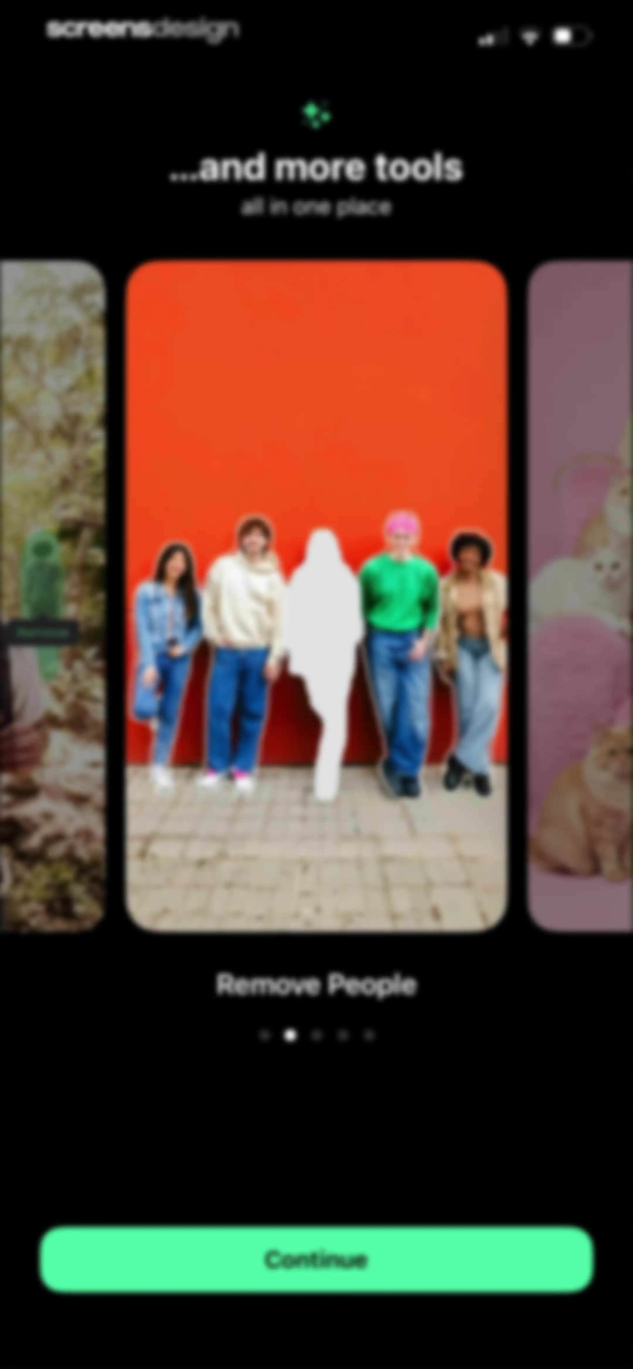TouchRetouch screen 5