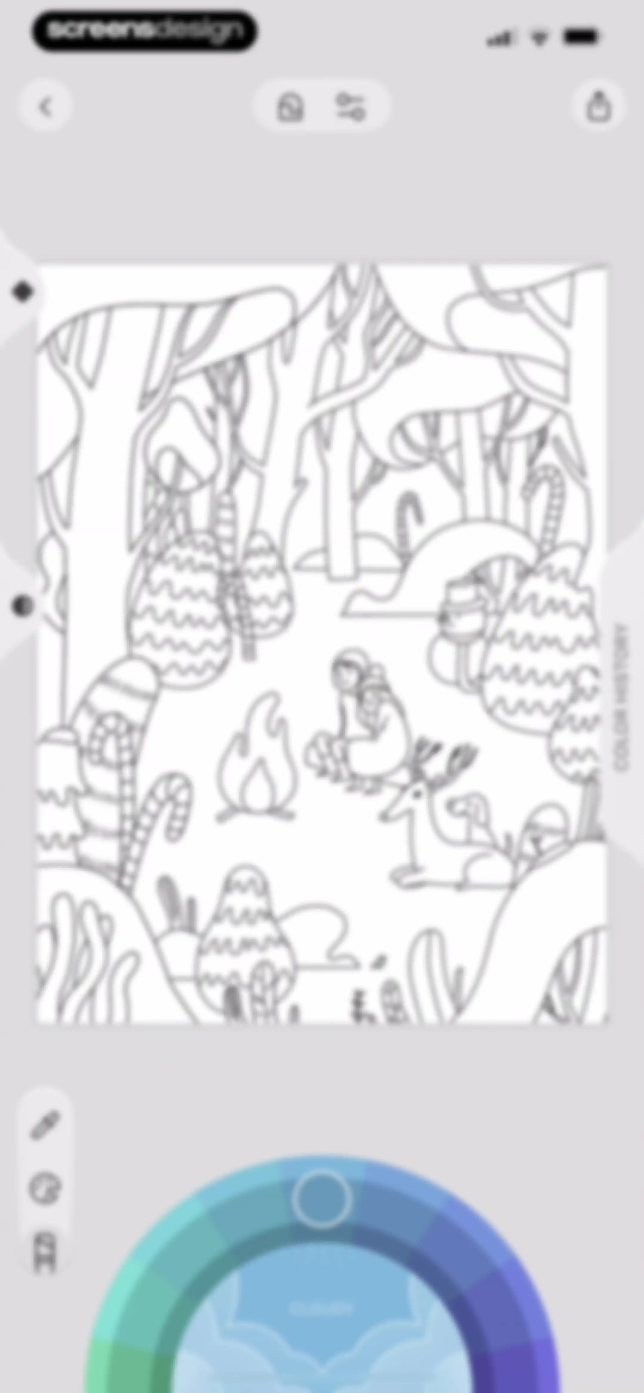 Lake: Coloring Book for Adults screen 34