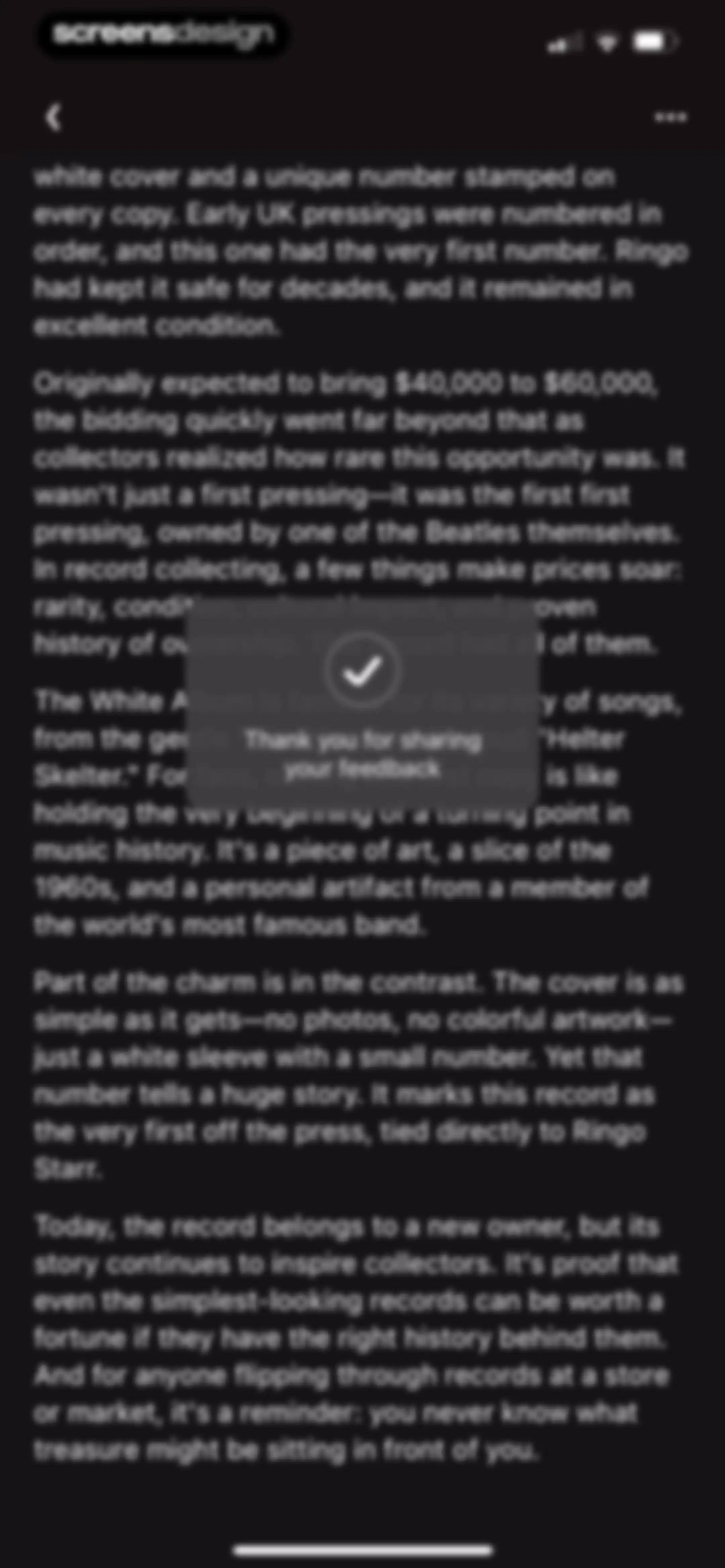 VinylSnap: Scan & Value Record screen 47