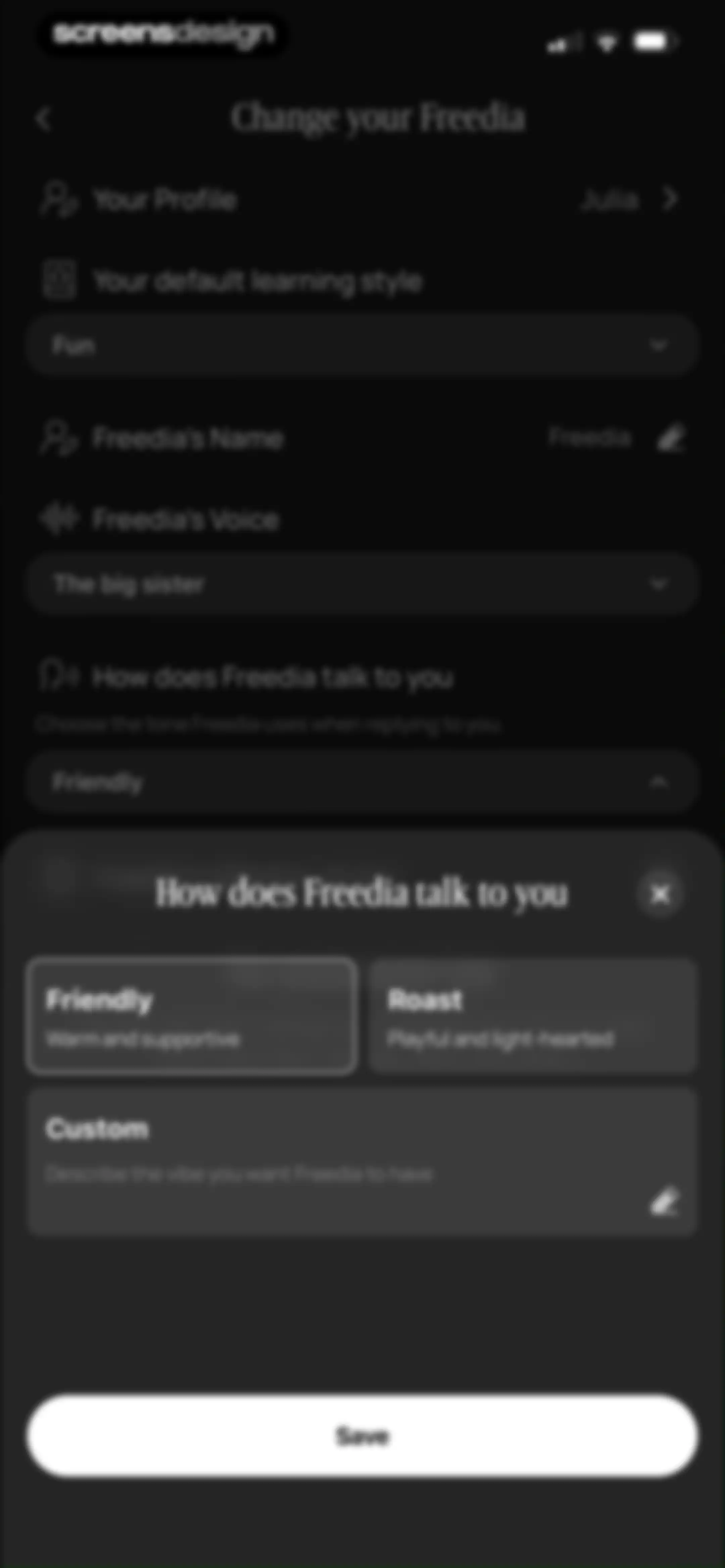 BeFreed: Personalized Learning screen 77