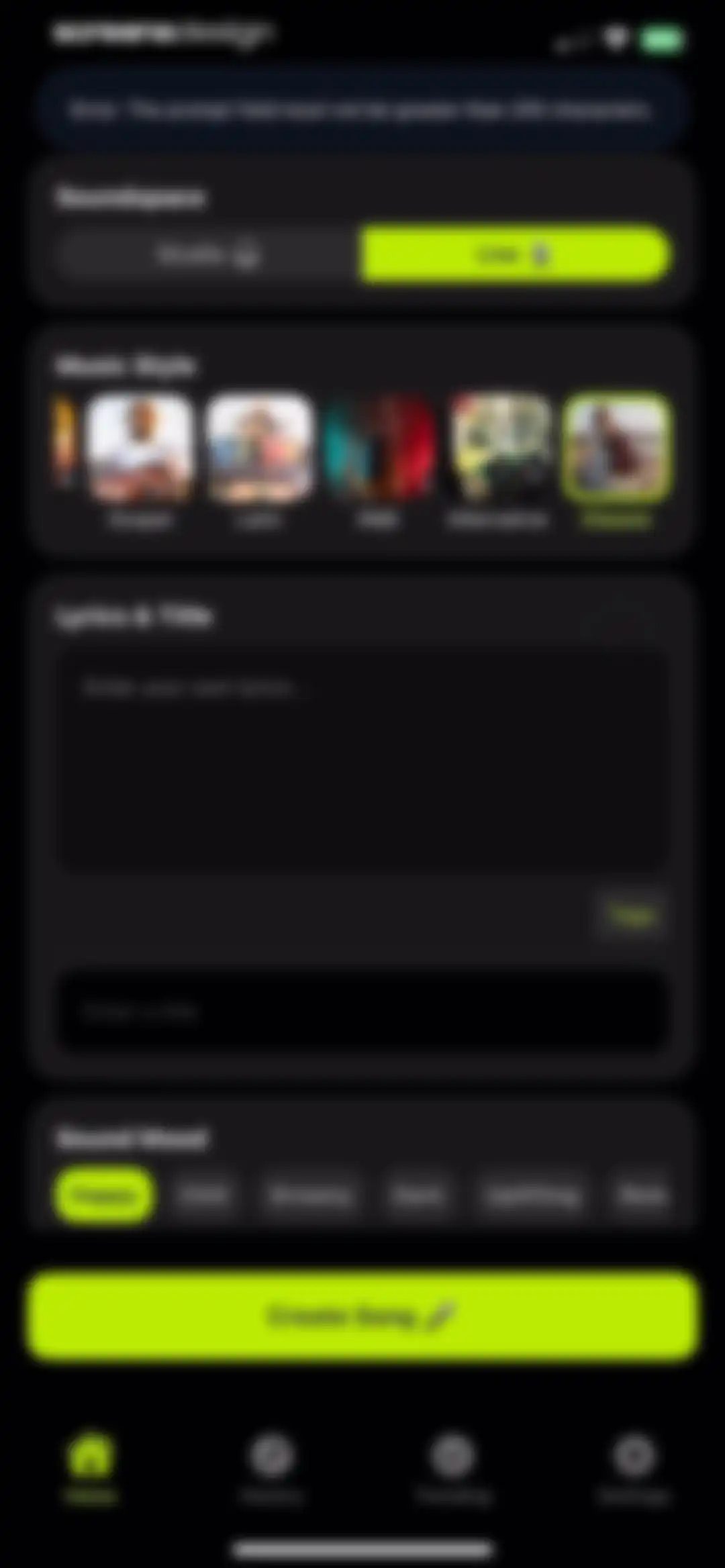 Song AI: AI Music Generator screen 14