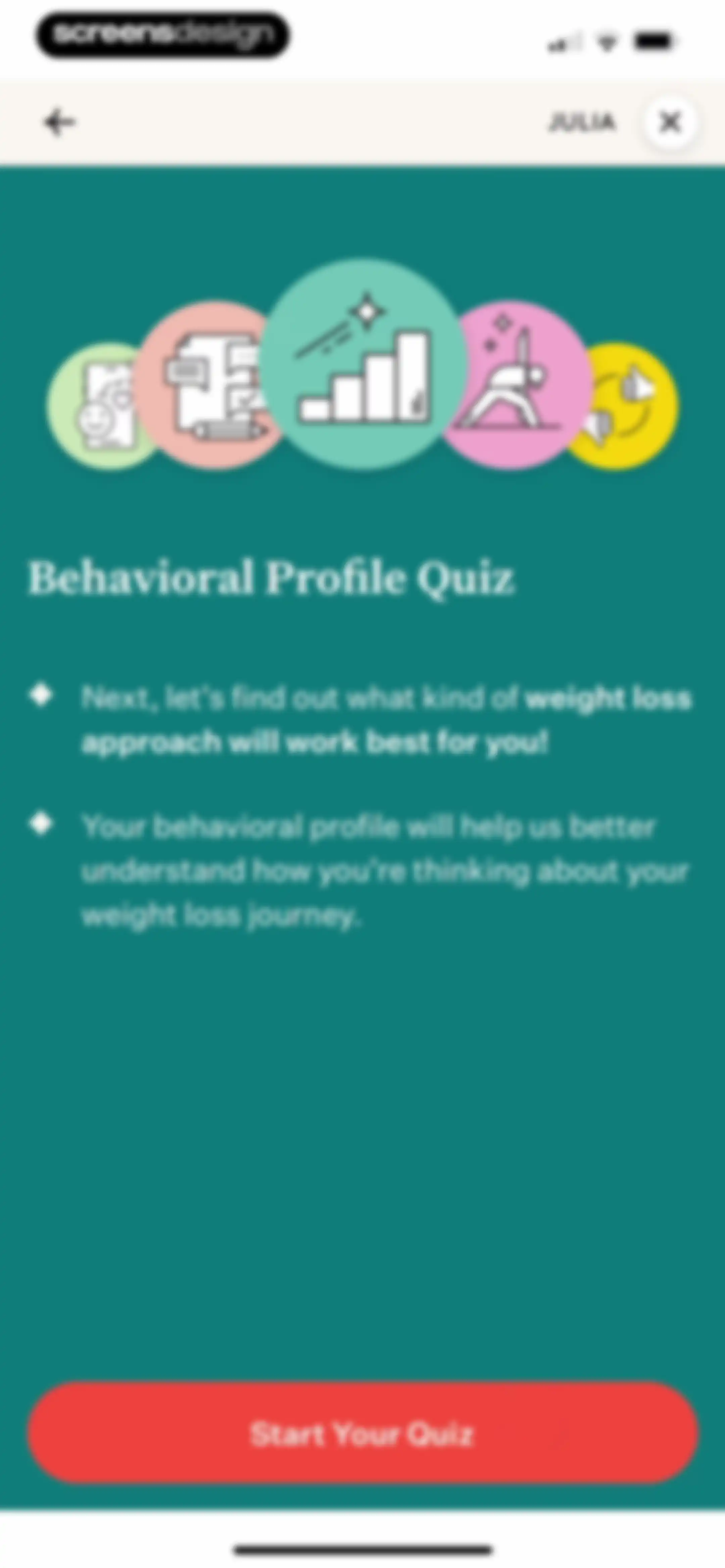 Noom Weight Loss, Food Tracker screen 38
