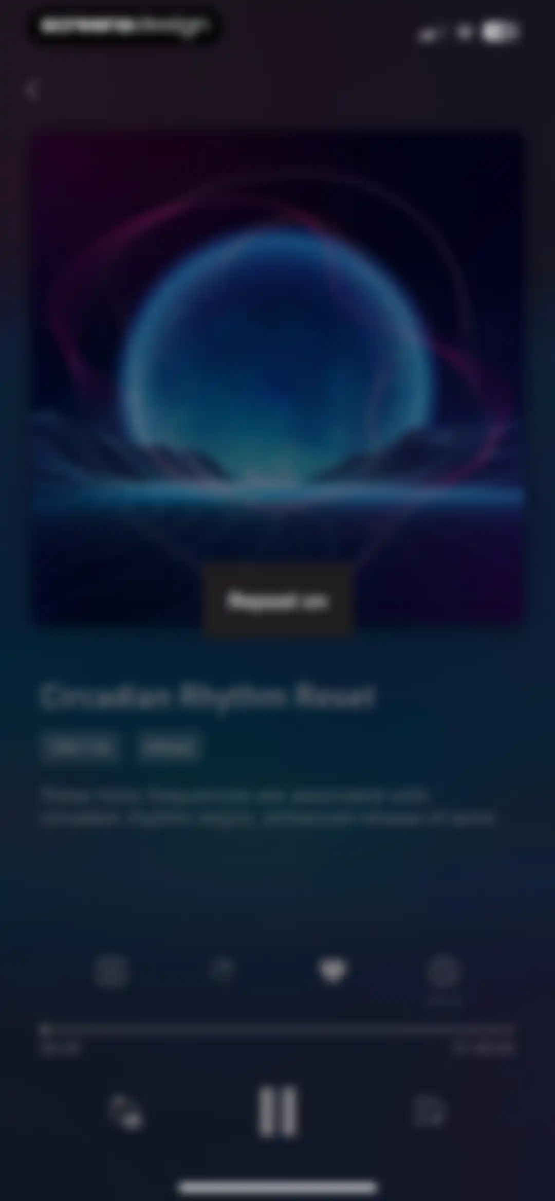 Frequency: Healing Sounds screen 21