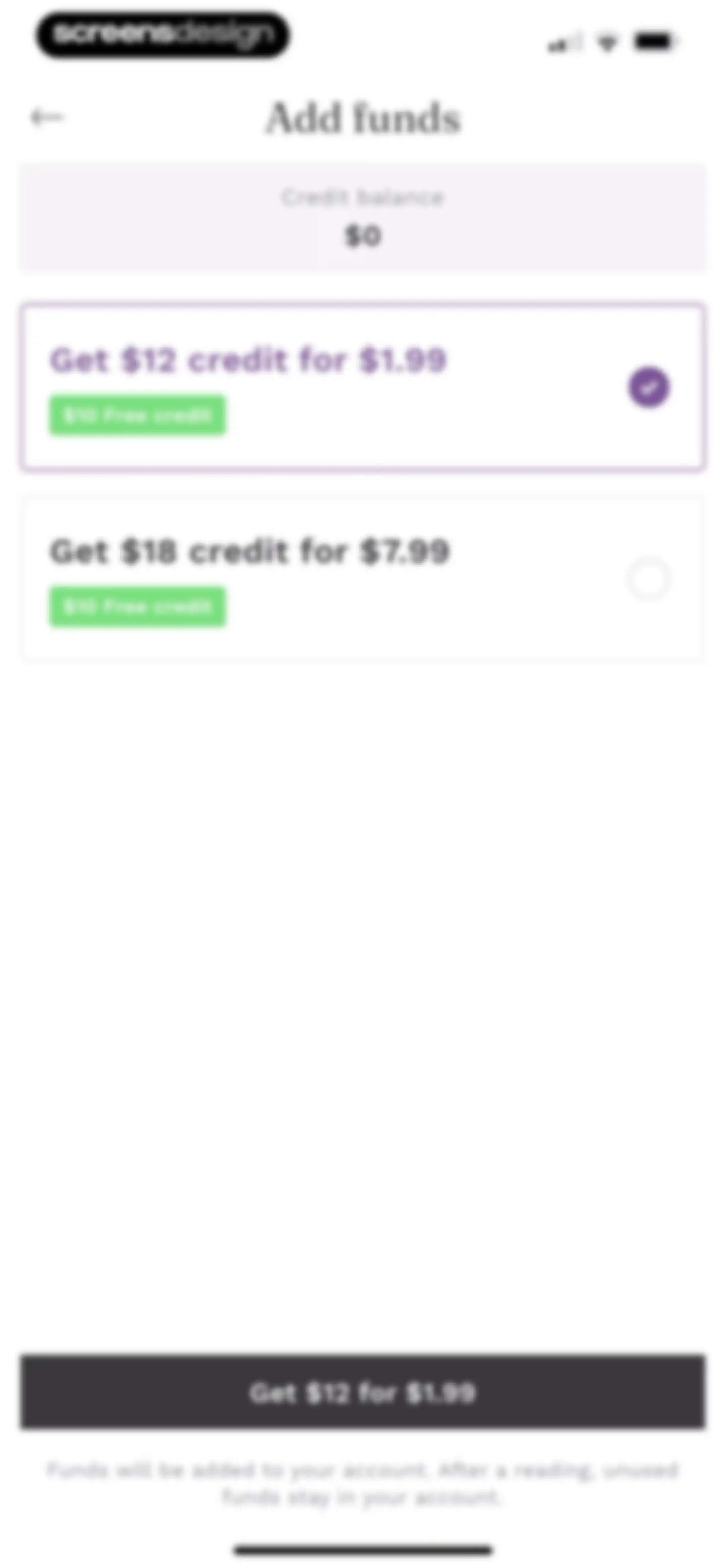 Purple Ocean Psychic Reading screen 42