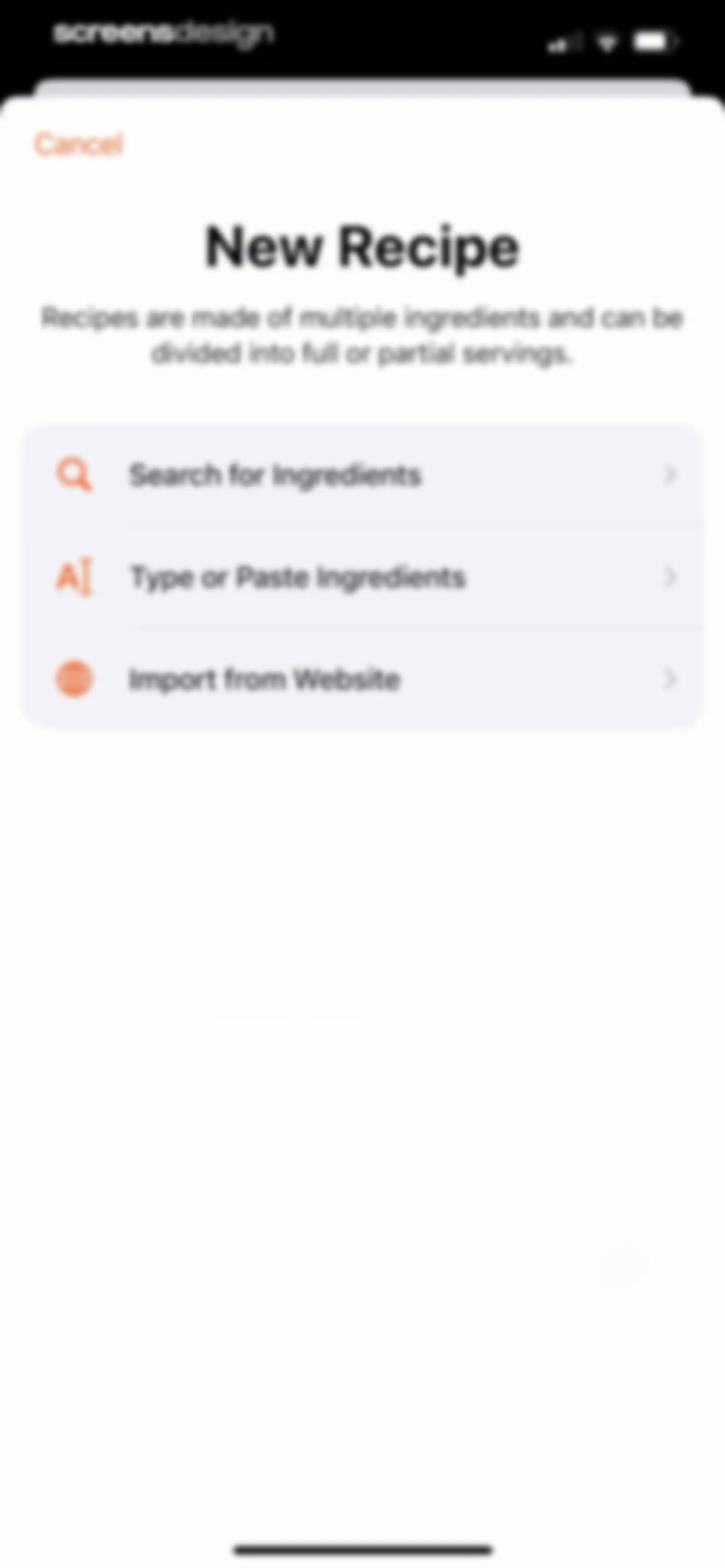 Nutrition Tracker: Foodnoms screen 84